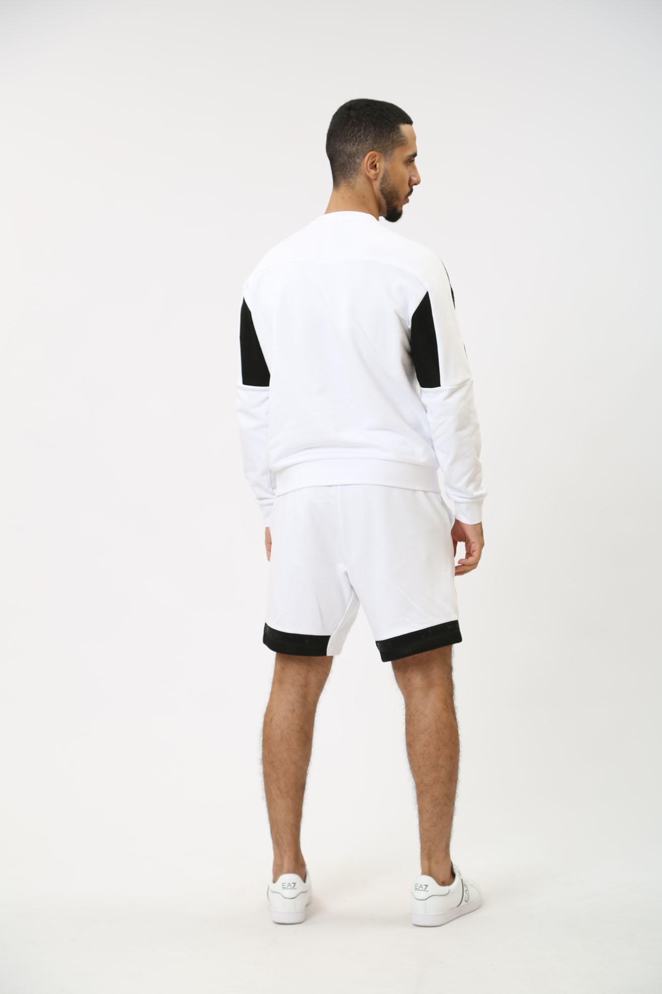 3DPM56_PJEQZ_1100 Свитшот EA7 Розовый