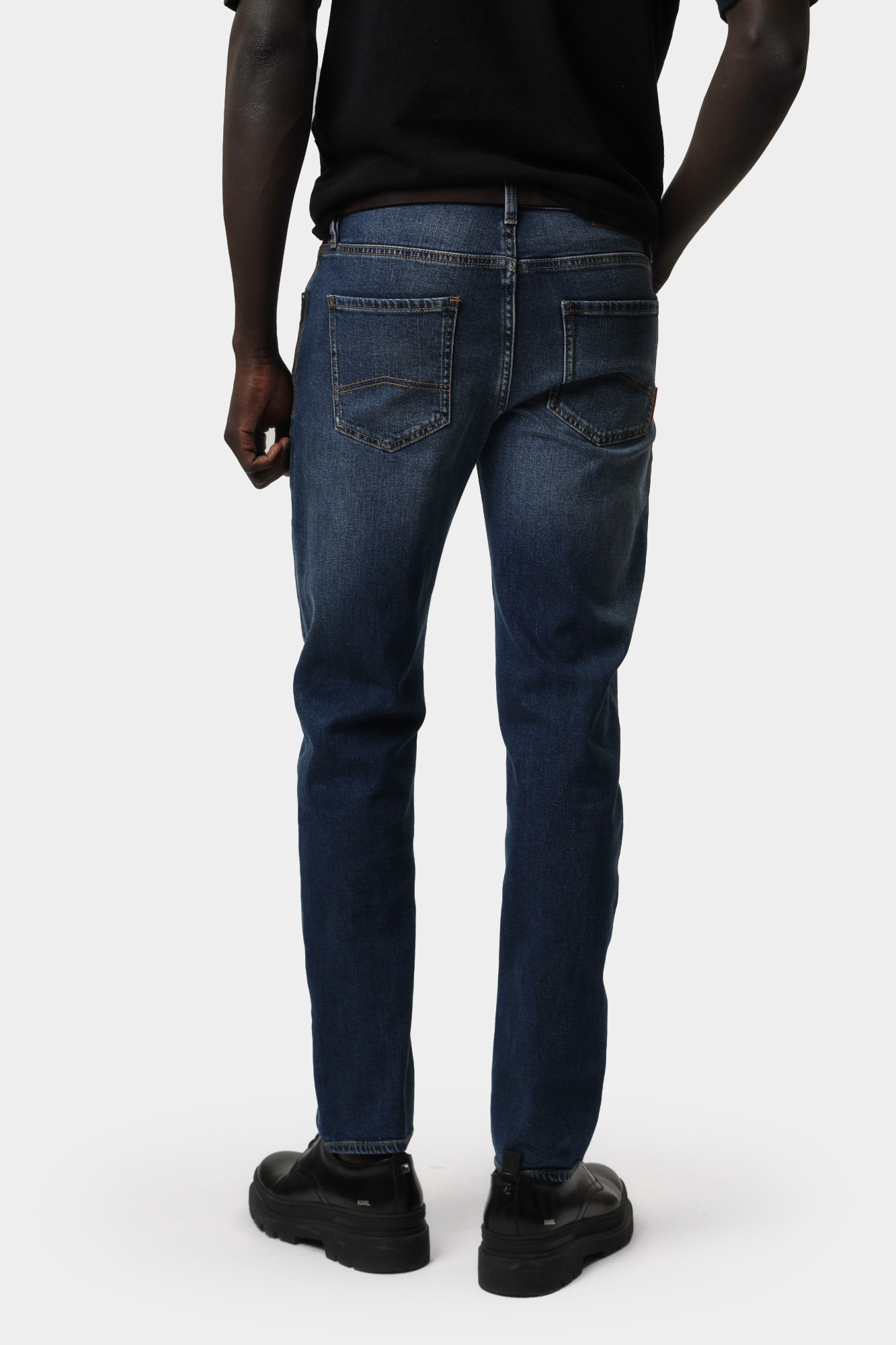 XM000049_AF12965 Брюки джинсовые Armani Exchange Синий