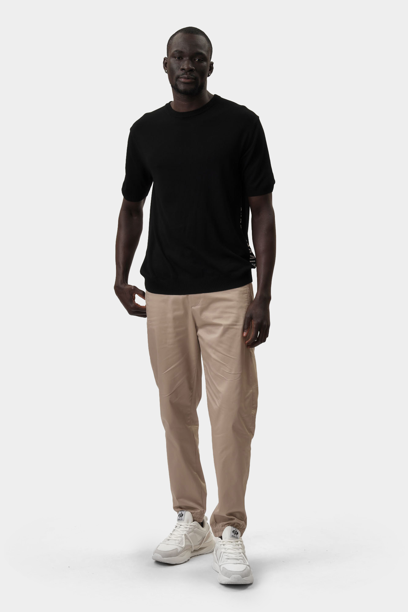 BMM0773 Футболка трикотажная Bikkembergs Черный