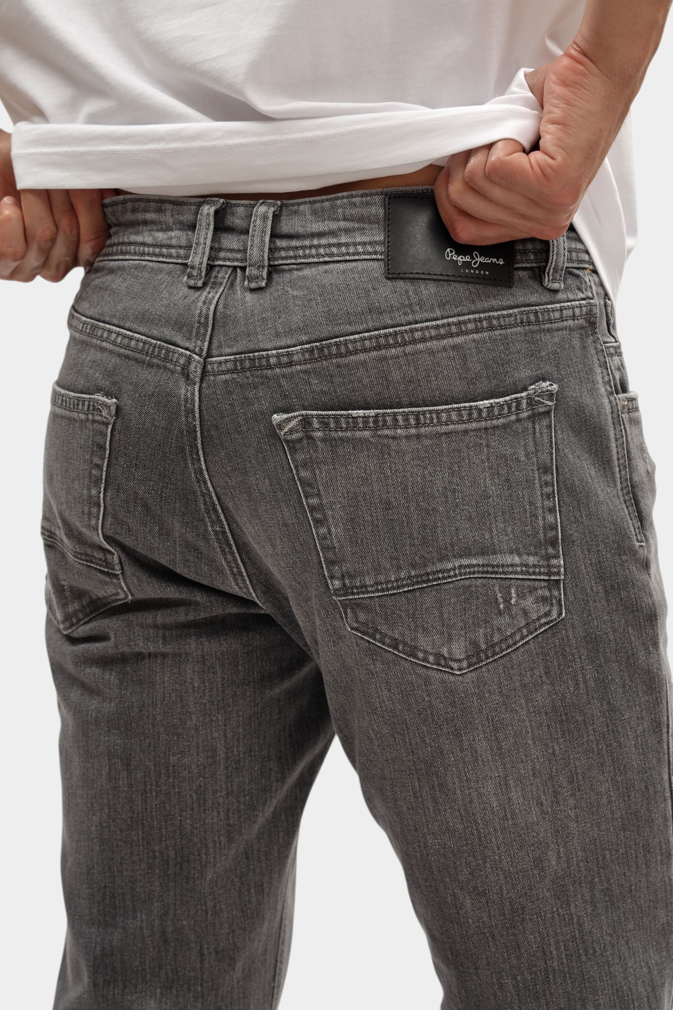 PM208413 Брюки джинсовые Pepe Jeans Серый