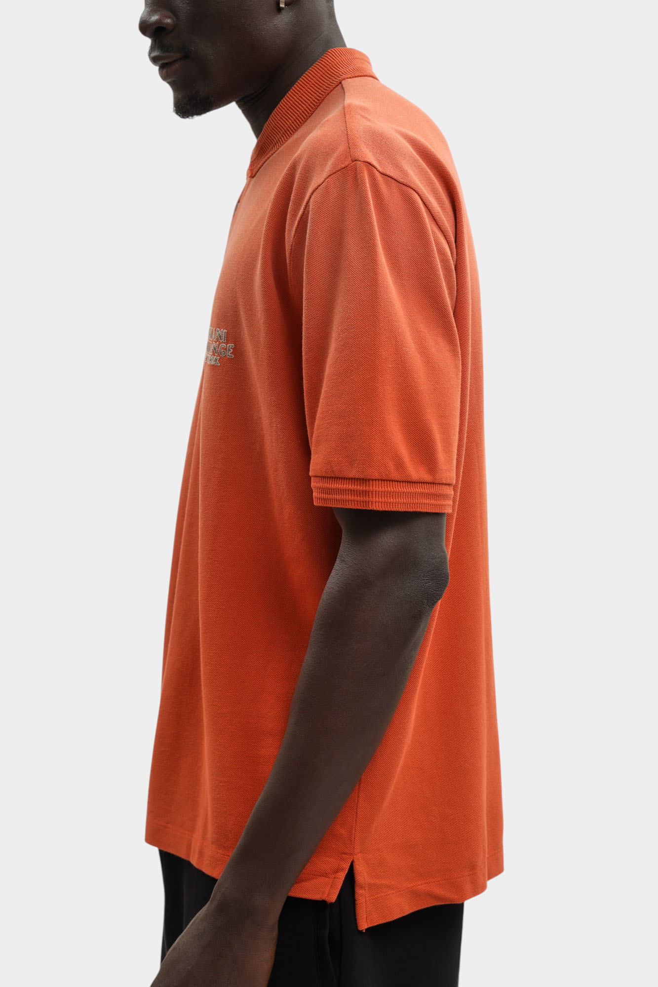 Поло Armani Exchange Оранжевый