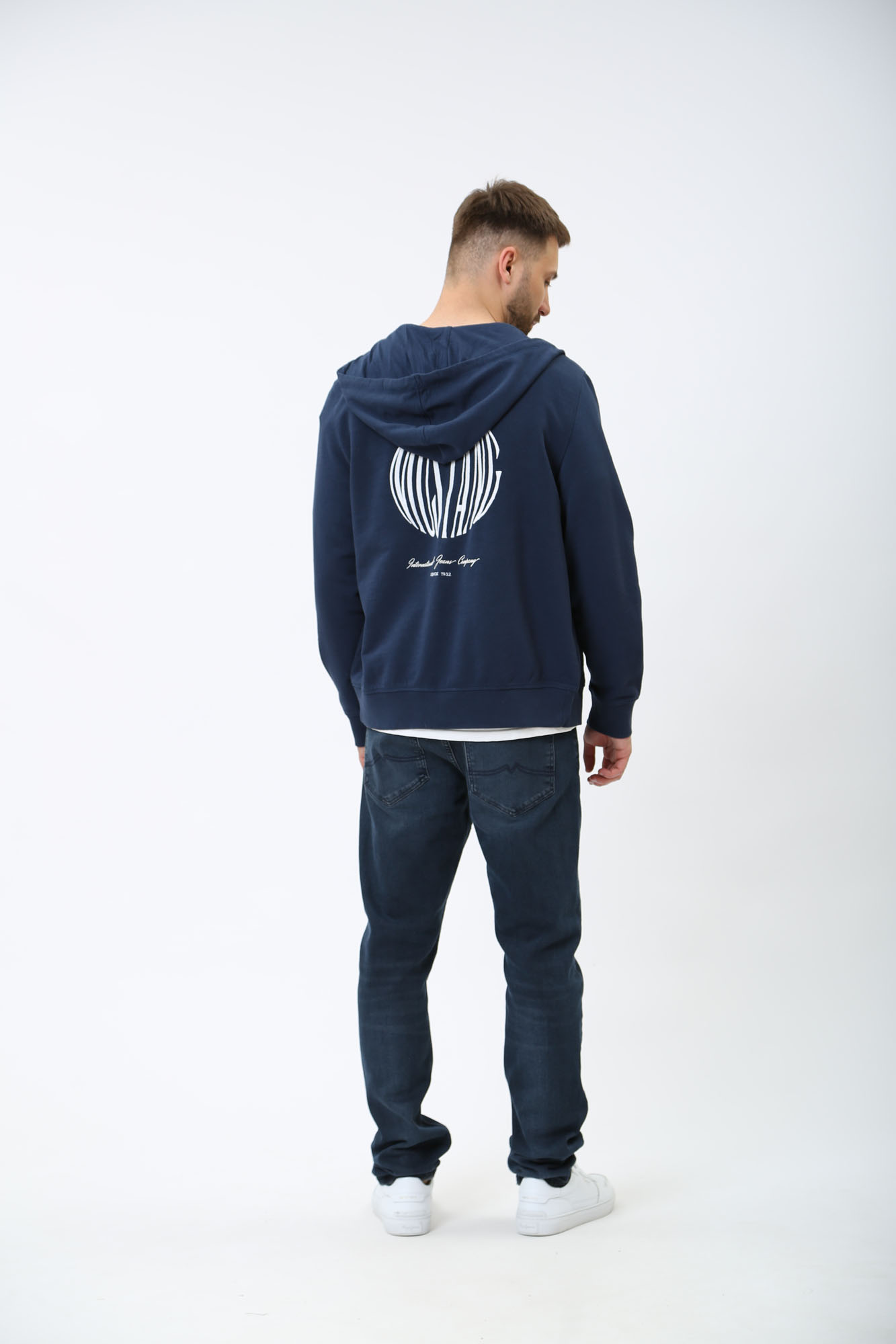 1014787 Толстовка Mustang Синий