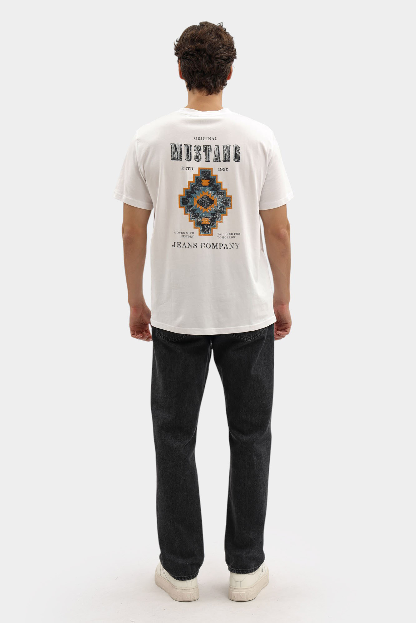 1016863 Футболка Mustang Белый