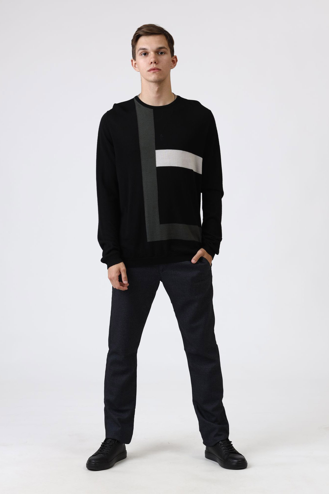 67346_560 Джемпер Lagerfeld Черный