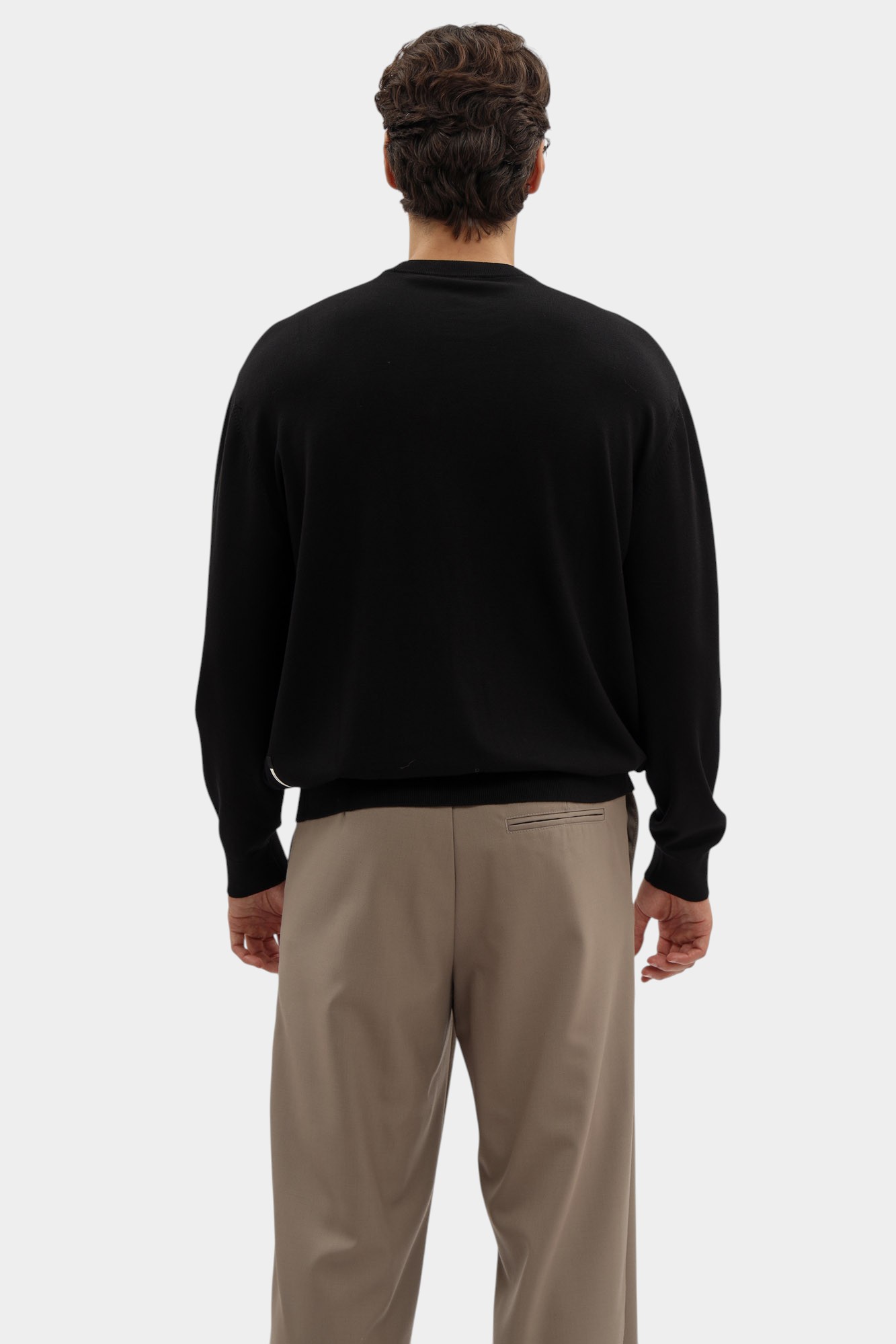 XM001278_AF10454 Джемпер Armani Exchange Черный