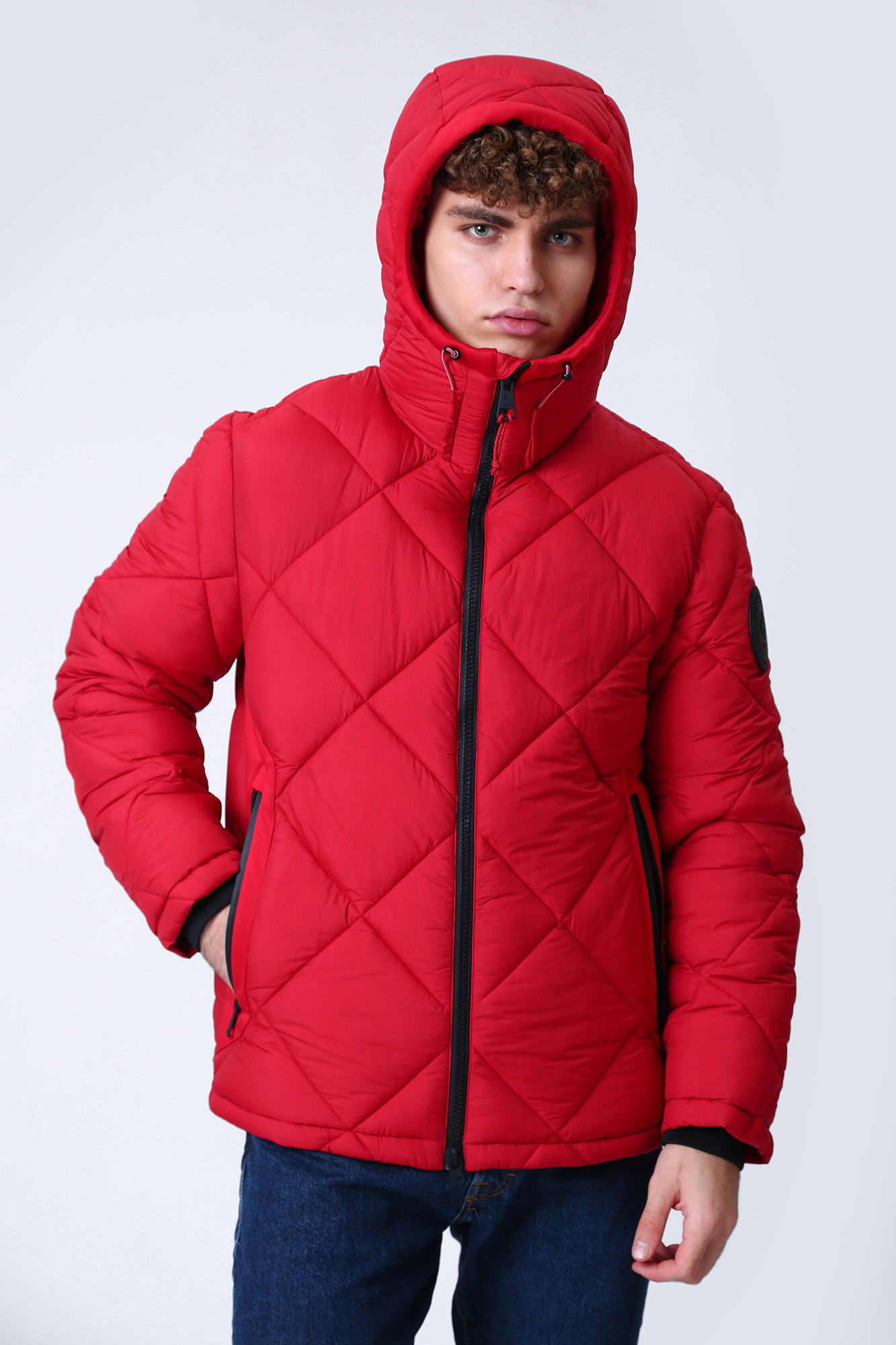 30034444_10014217 Куртка Strellson Красный