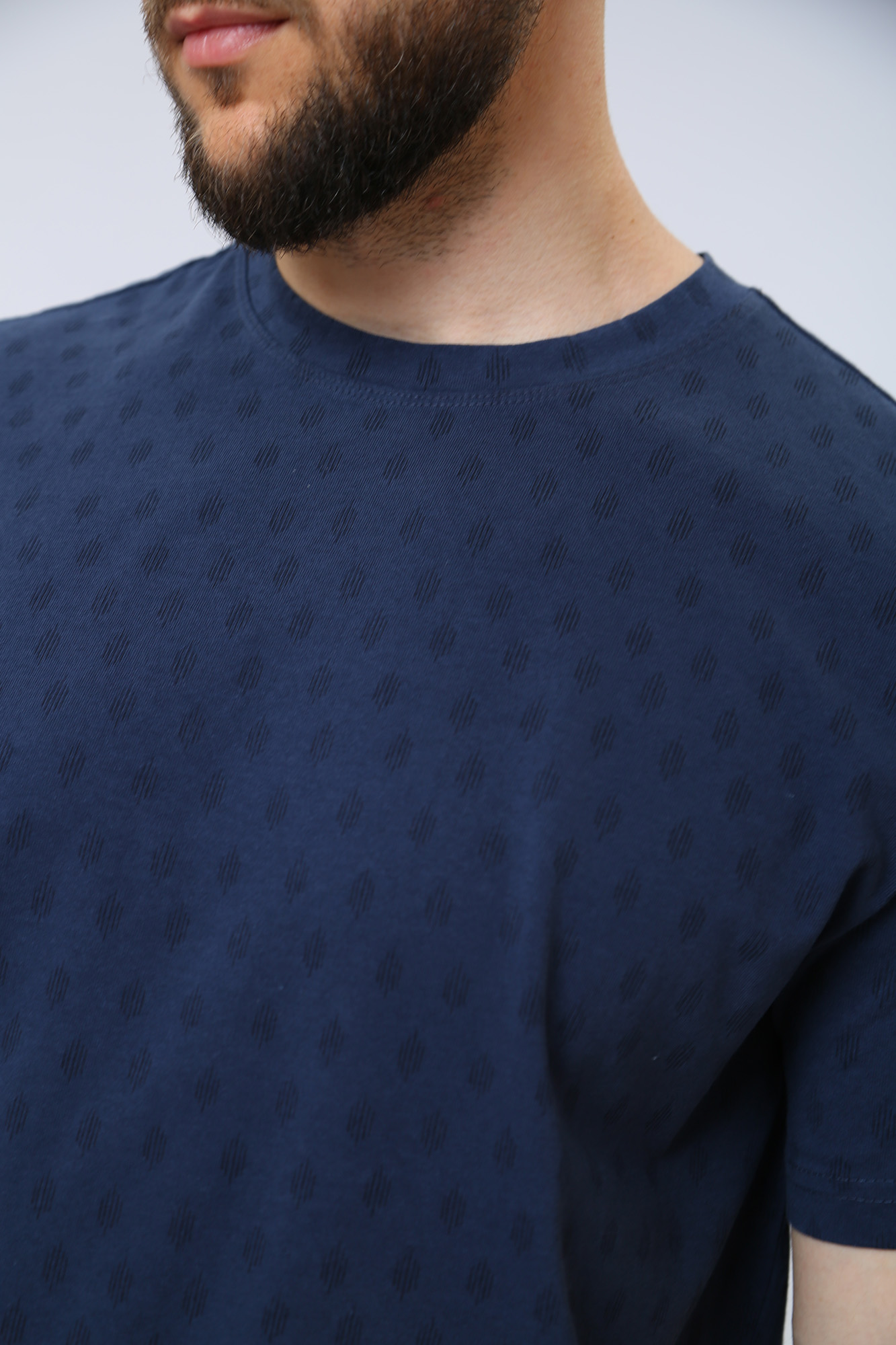 1013527 Футболка Mustang Синий