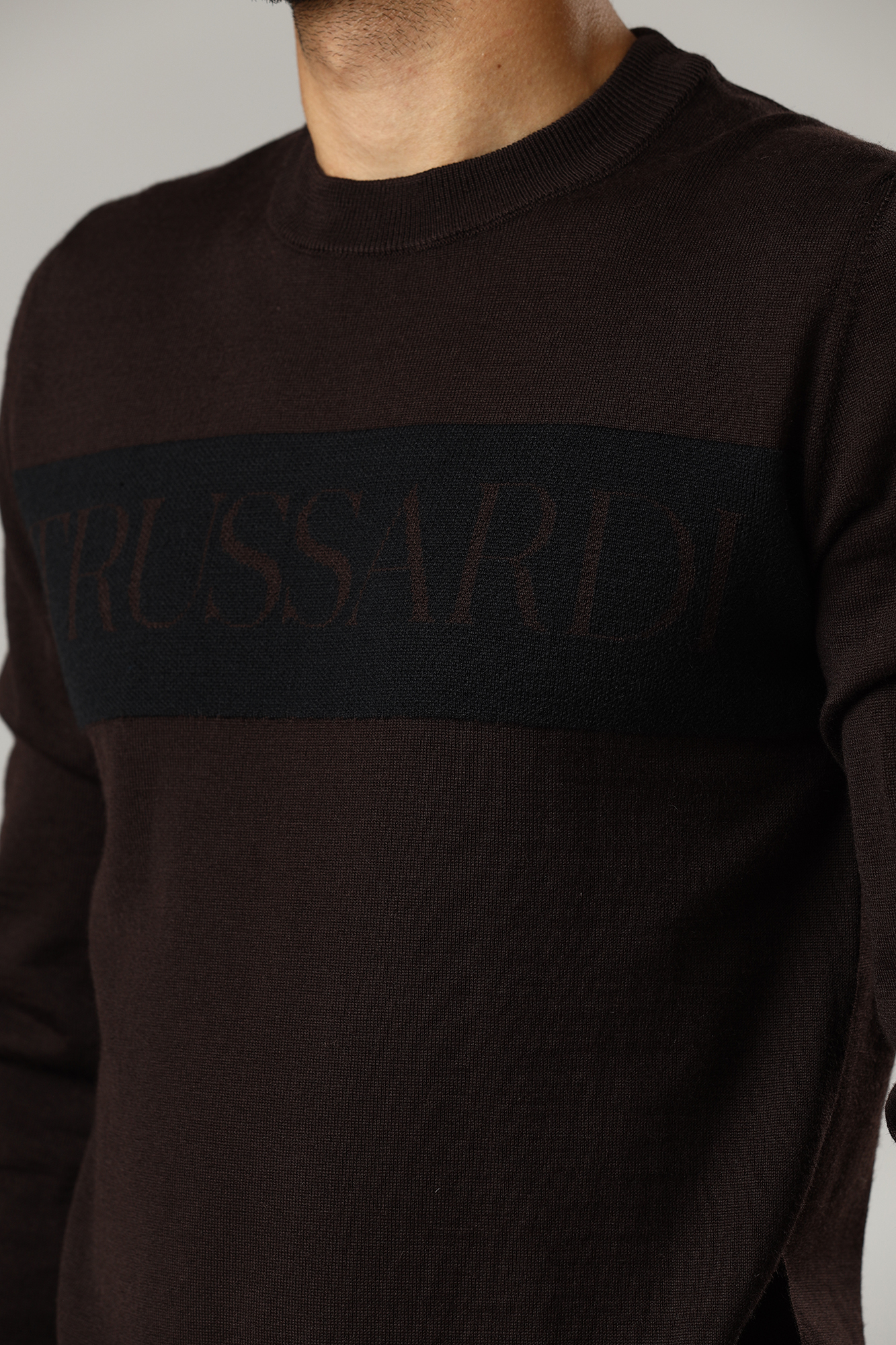 52M00645-0F000600 Джемпер Trussardi Коричневый