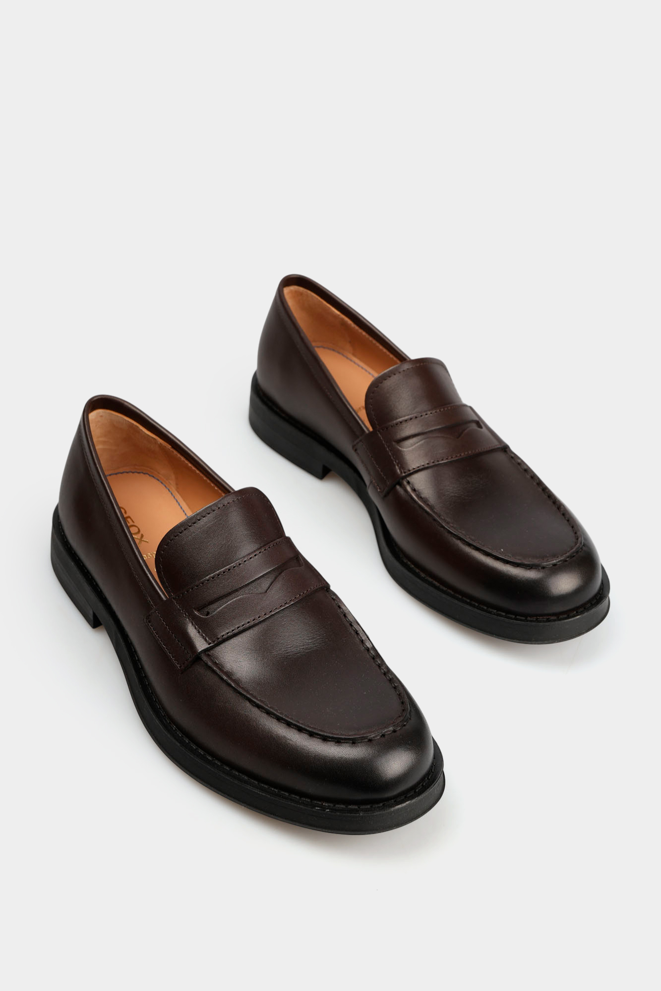 U658KB00039 Лоферы Geox Коричневый