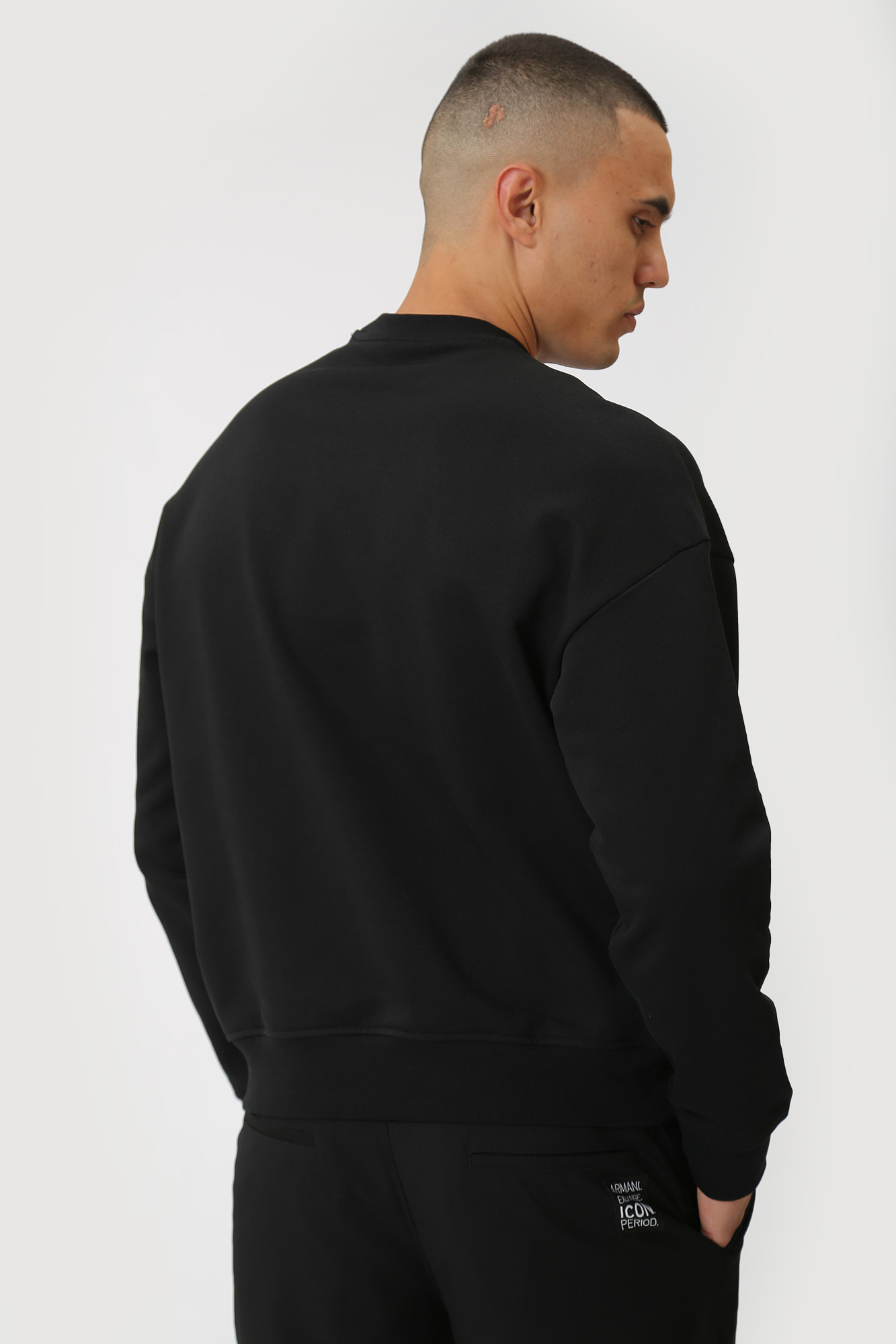 6RZMAM_ZJ9KZ Свитшот Armani Exchange Черный