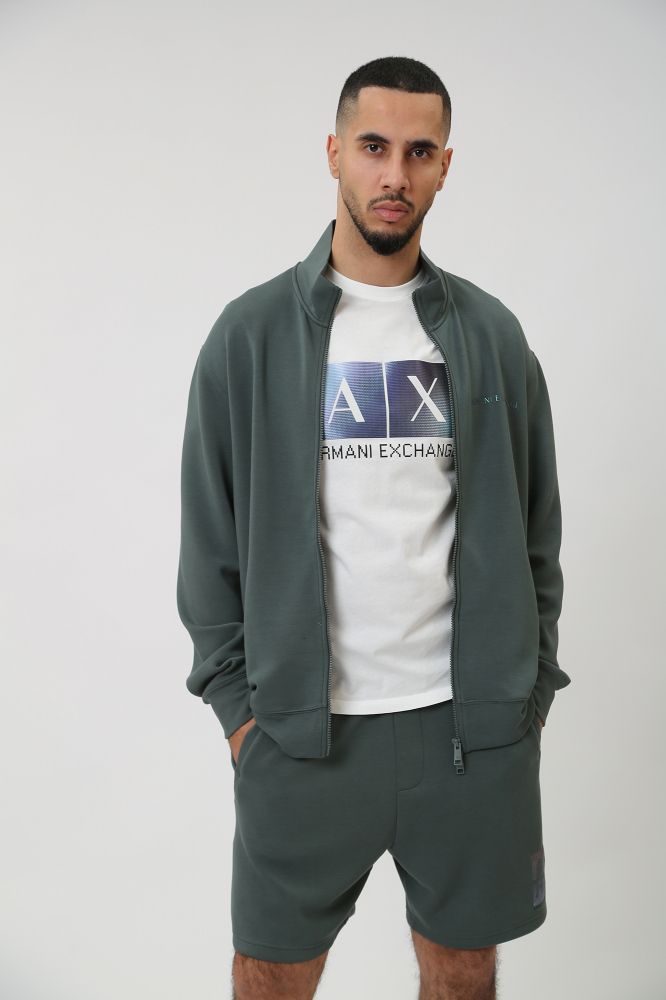 Плащ Armani Exchange Полиамид Синий