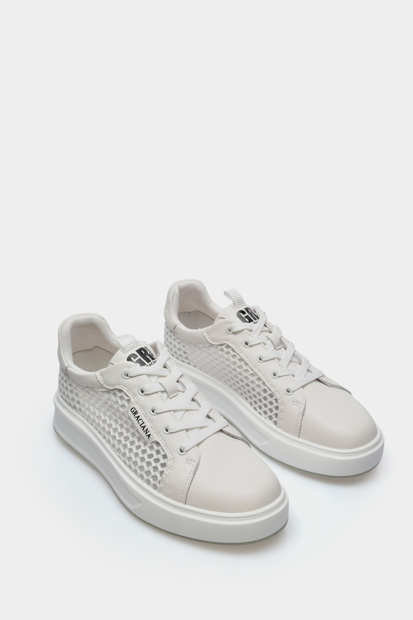 QS655 Кроссовки Graciana Белый