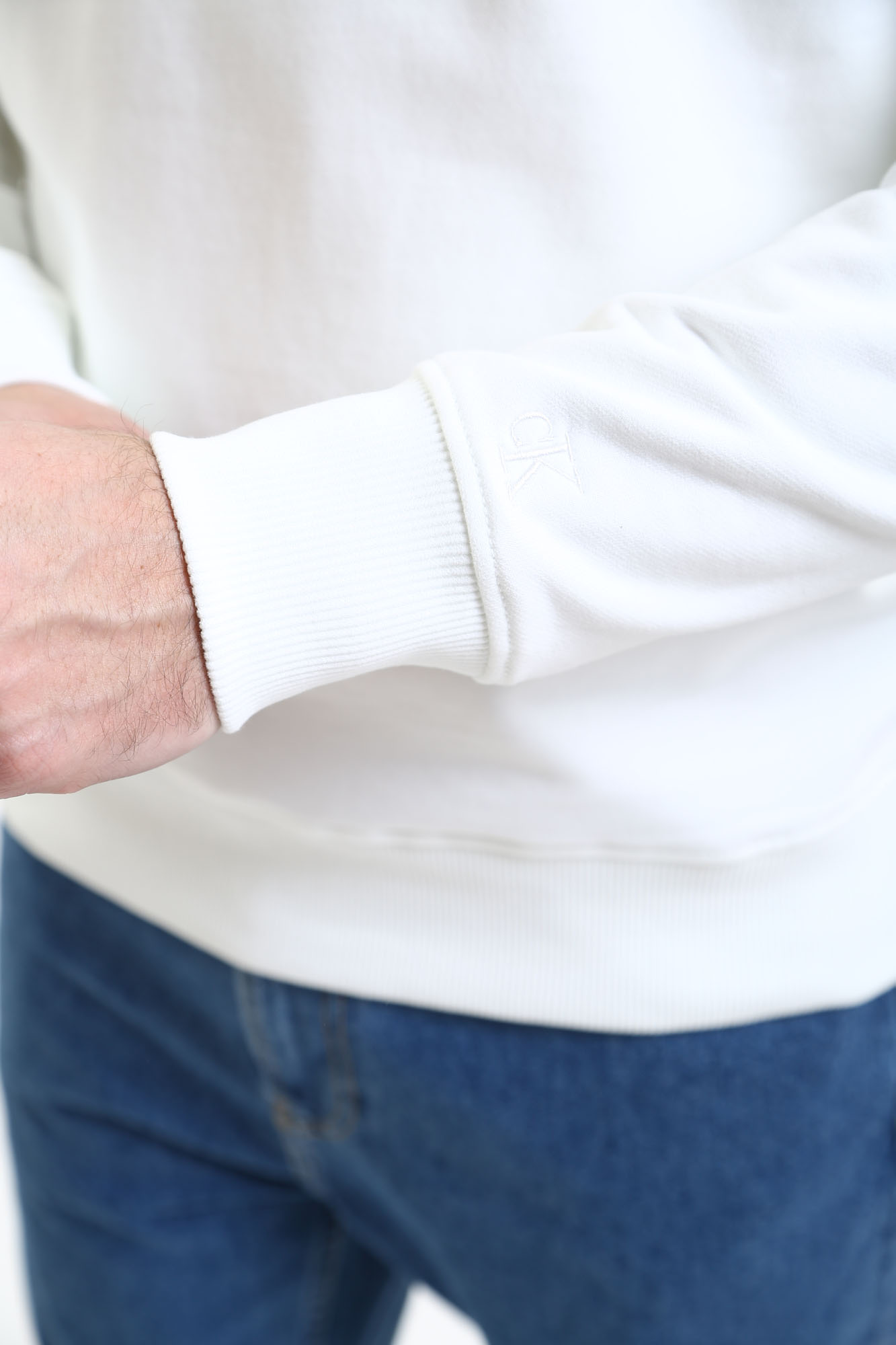 J30J325154 Свитшот Calvin Klein Jeans Белый