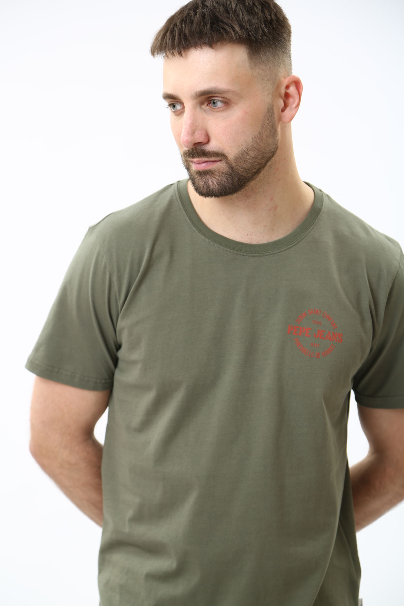 PM509210 Футболка Pepe Jeans Хаки