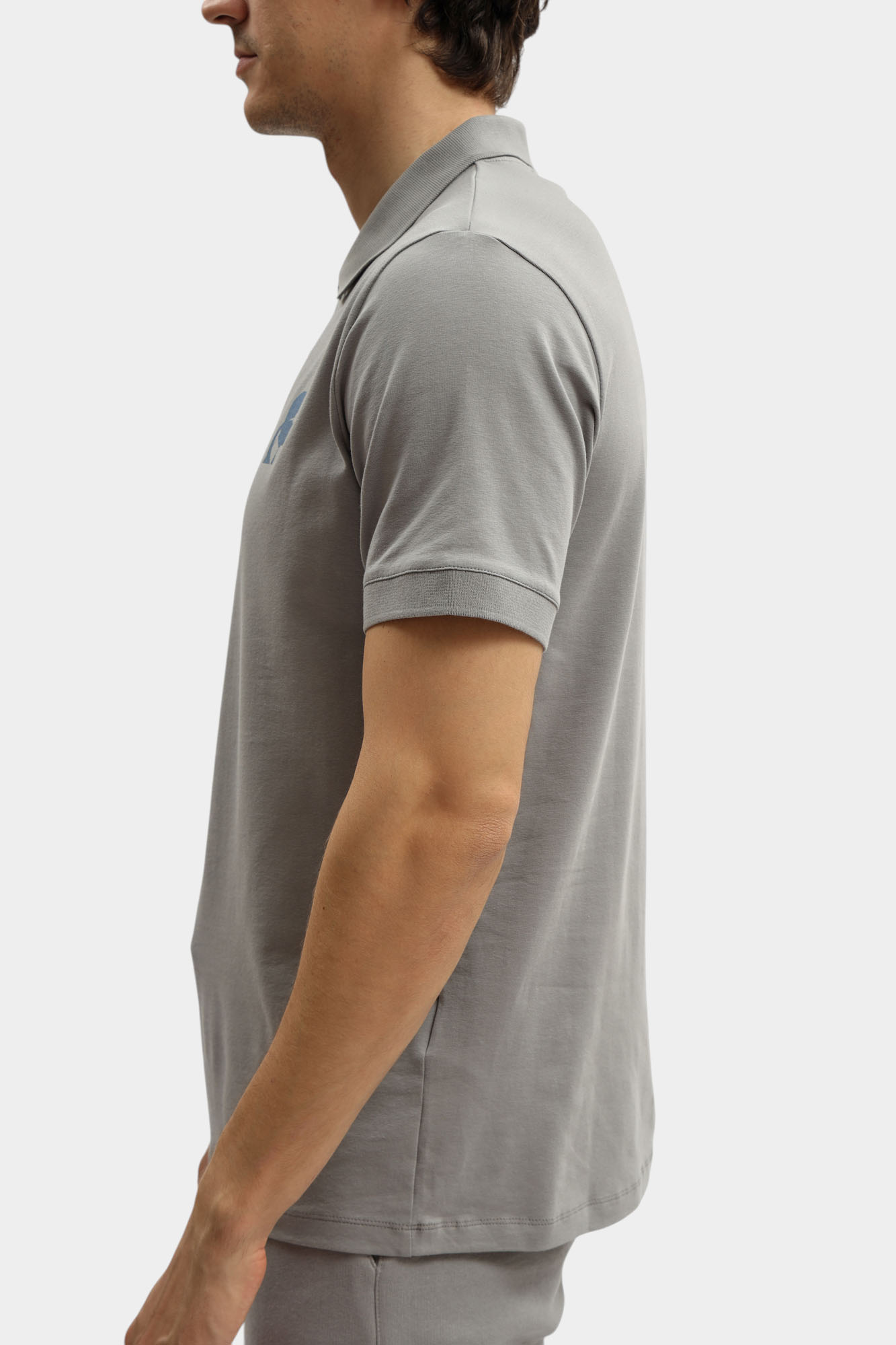 554235_745401 Поло Karl Lagerfeld Серый