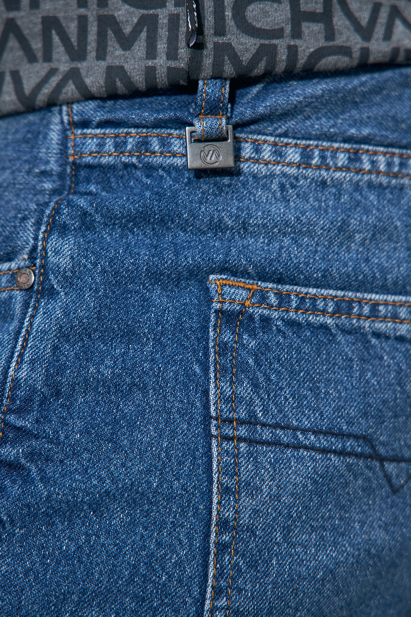 VM-232-33-015 Джинсы Carot Van Mich Голубой