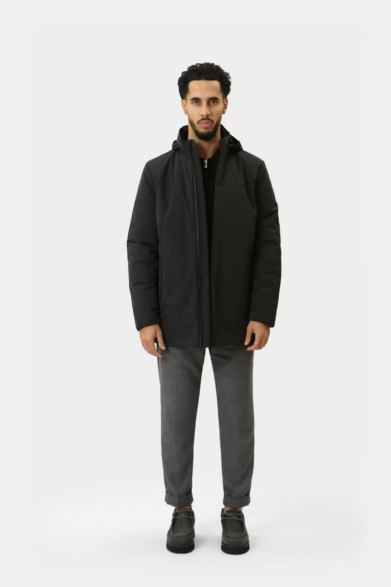 M4620KT3069F Куртка удлиненная Geox Черный