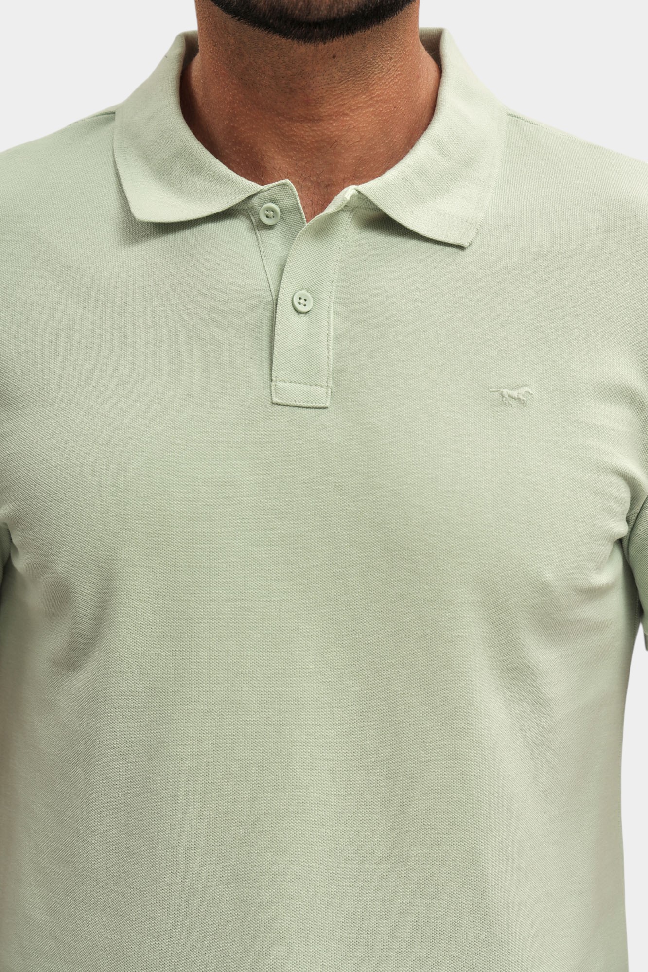 1016503 Поло Mustang Зеленый