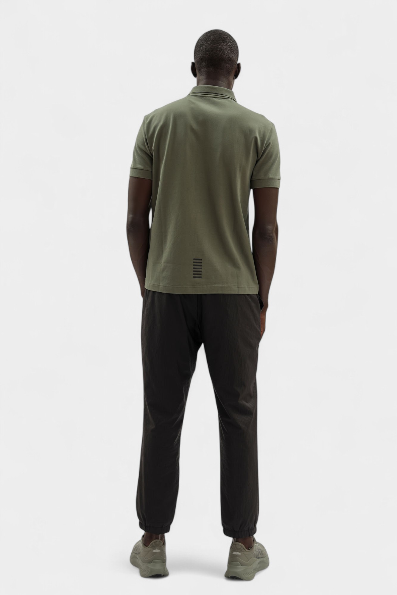 8NPF16_PJVUZ Поло EA7 Зеленый