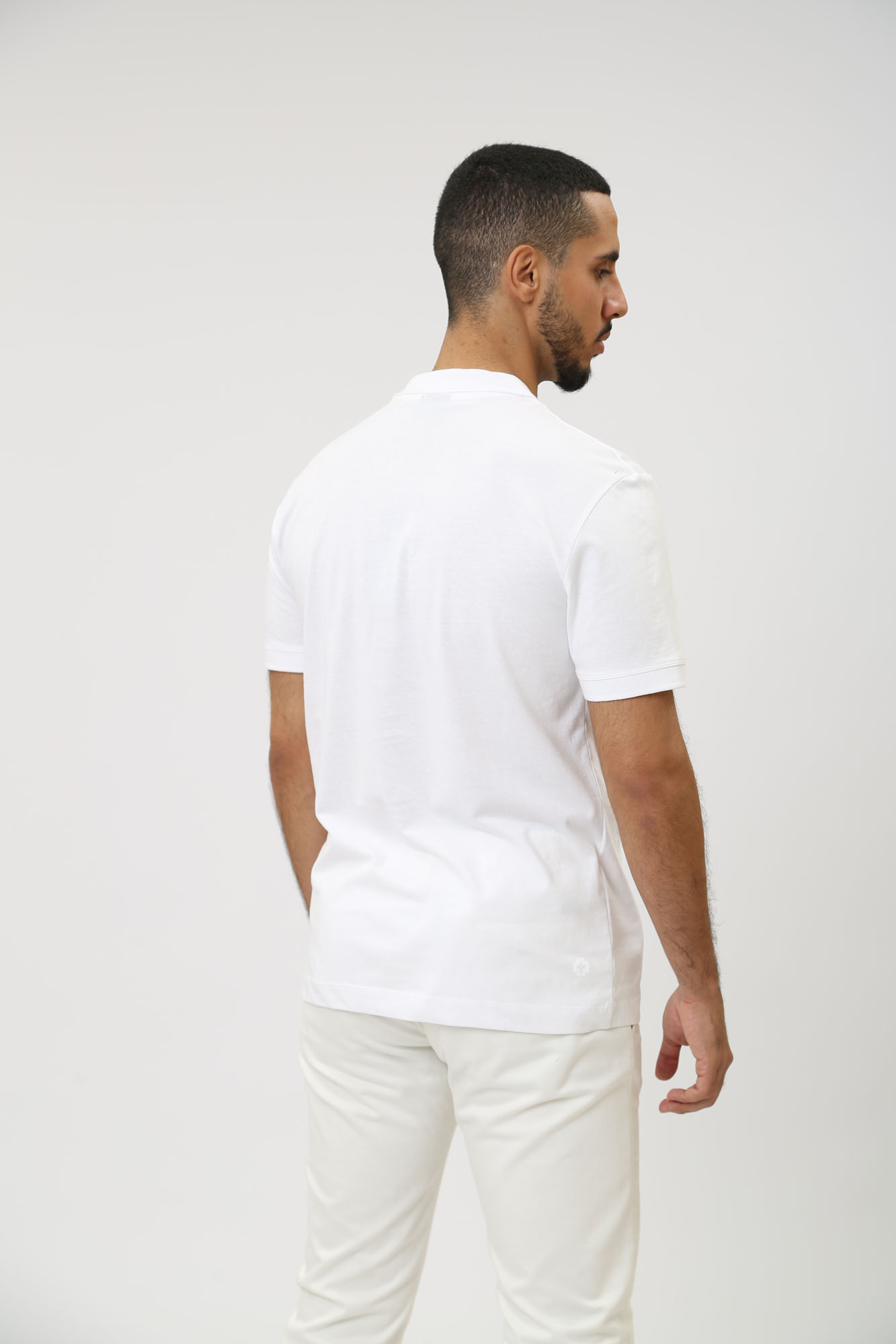 30041140_10014726 Поло Strellson Белый