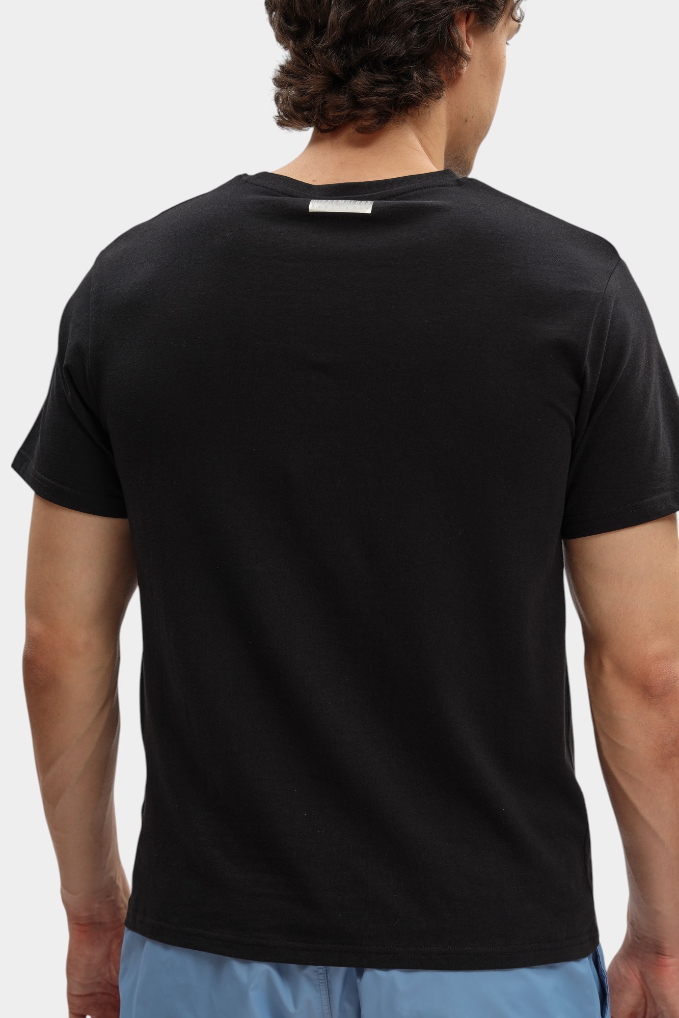 BKK25MTS04 Футболка Bikkembergs Черный