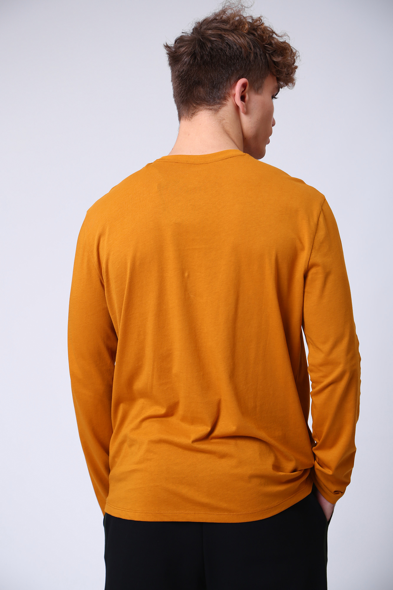 6LZTFD_ZJ8EZ Футболка с длинным рукавом Armani Exchange Оранжевый