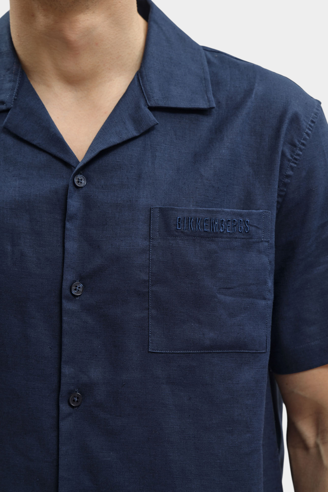 BMS1532 Рубашка Bikkembergs Черный