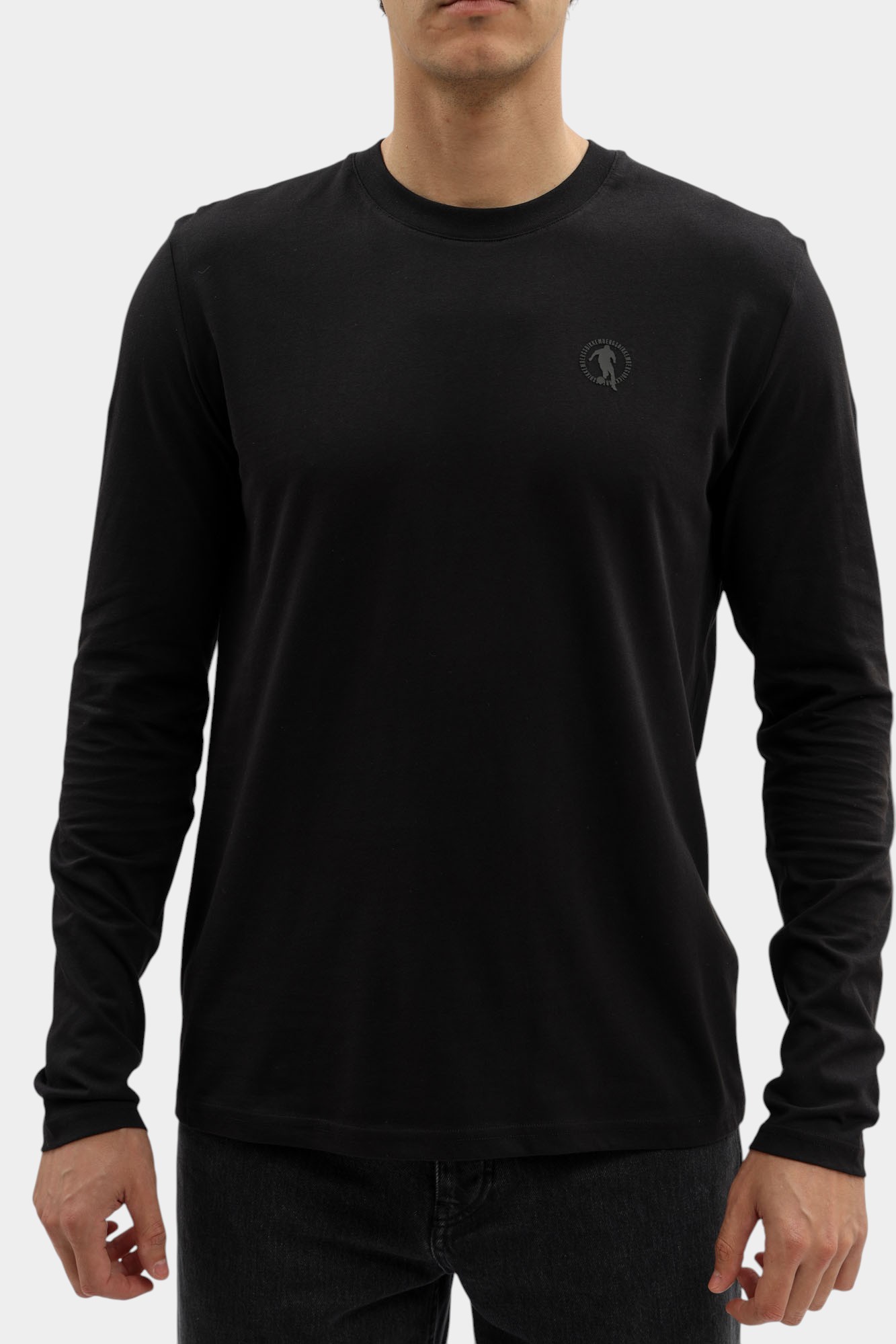 BMT1256 Лонгслив Bikkembergs Черный