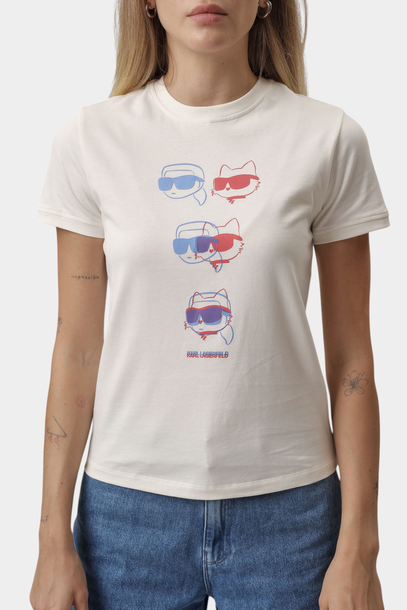 A2W17112 футболка karl lagerfeld 