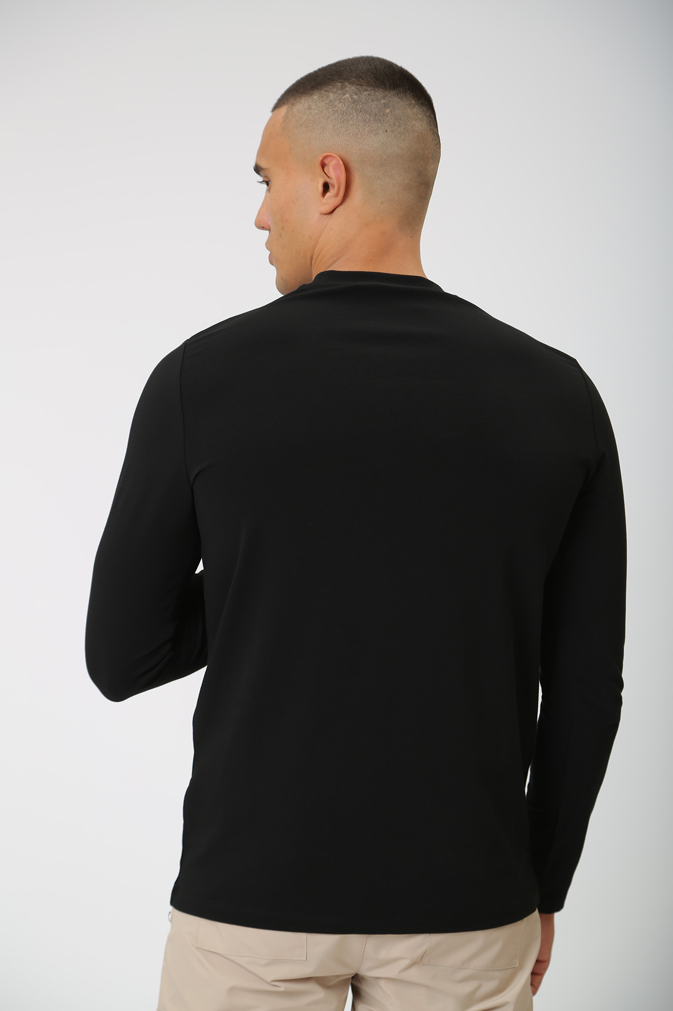 533221_755401 Лонгслив Karl Lagerfeld Черный