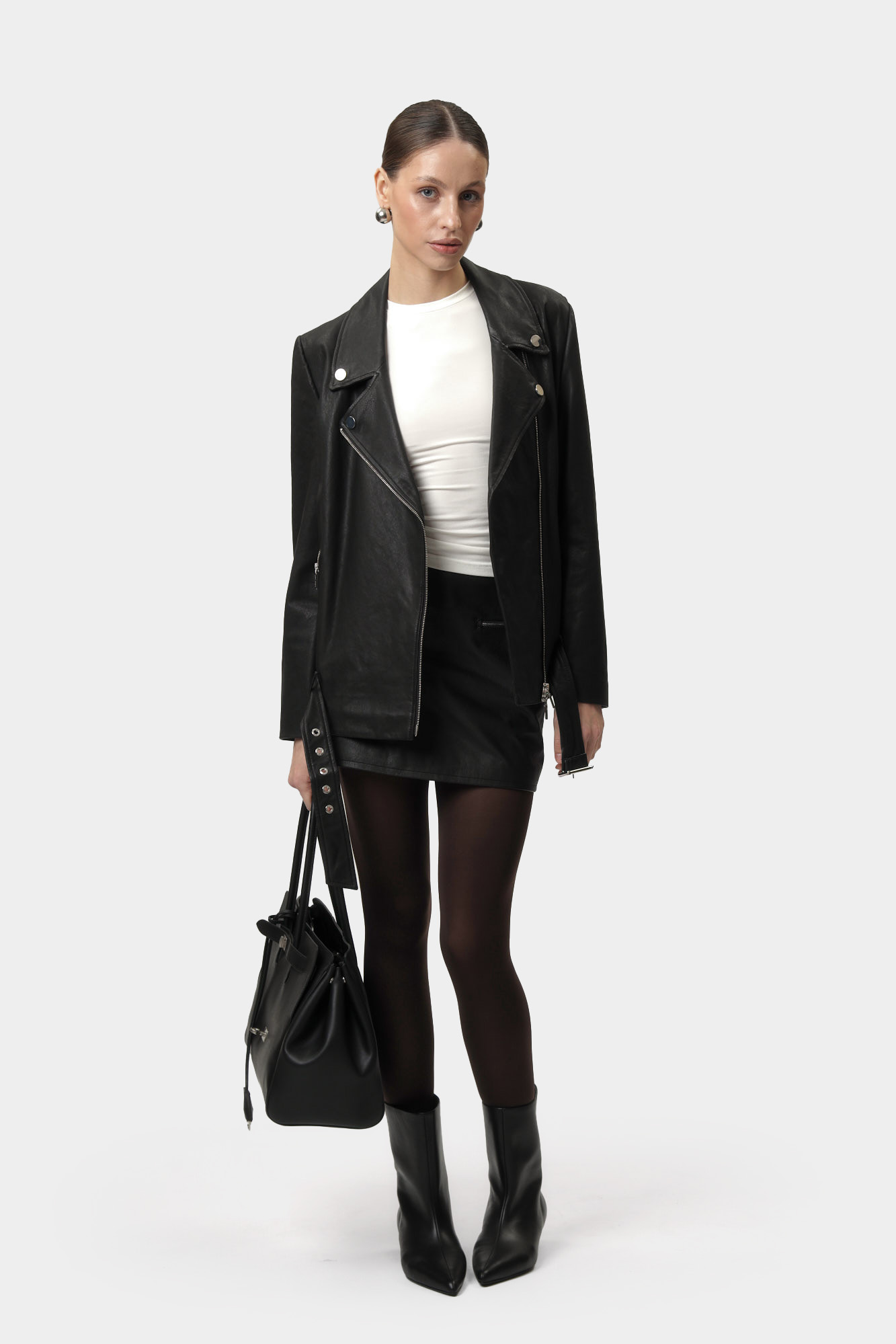 XW000218_AF10854 куртка кожаная armani exchange 