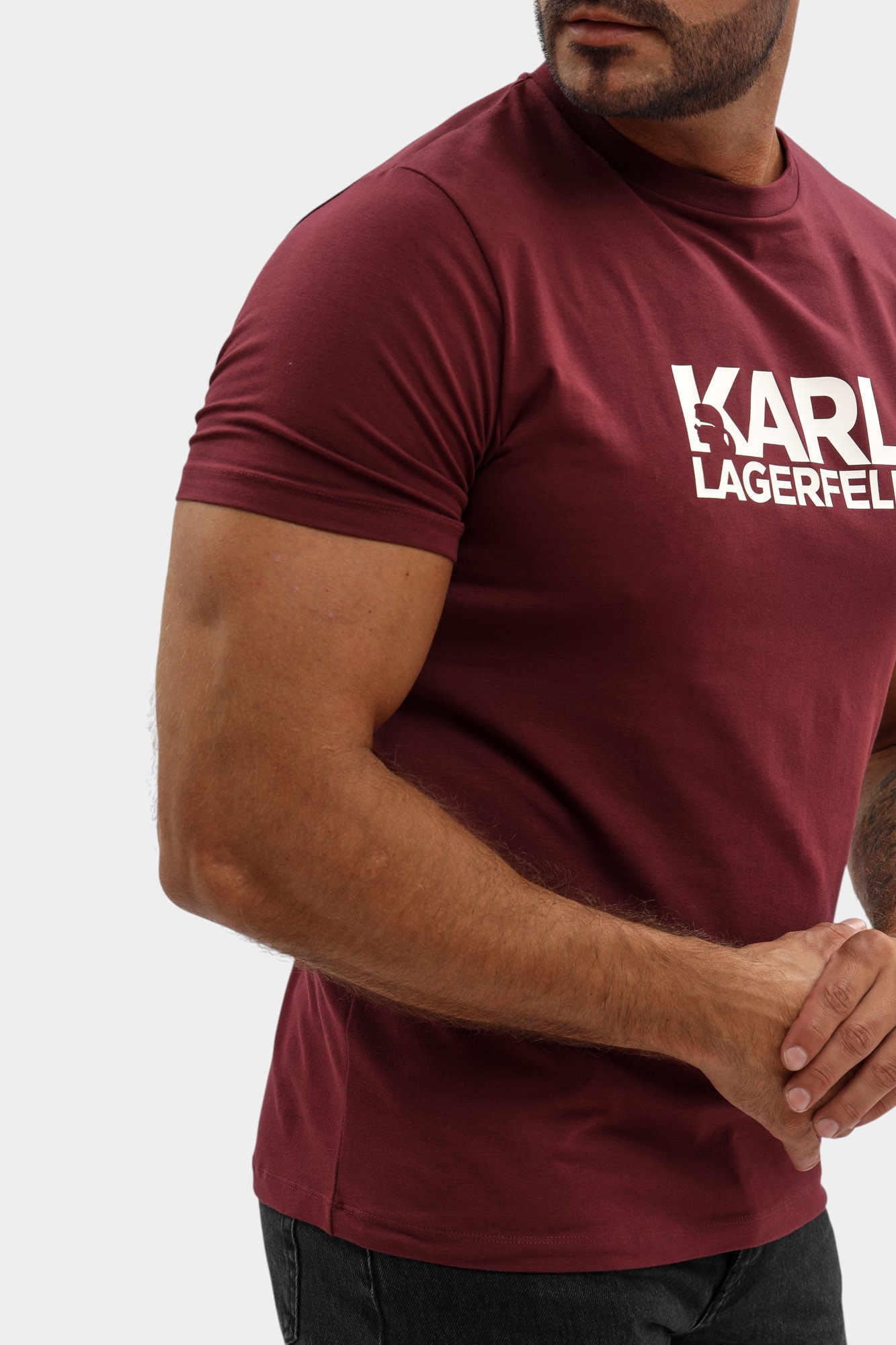 554235_755087 Футболка Karl Lagerfeld Красный