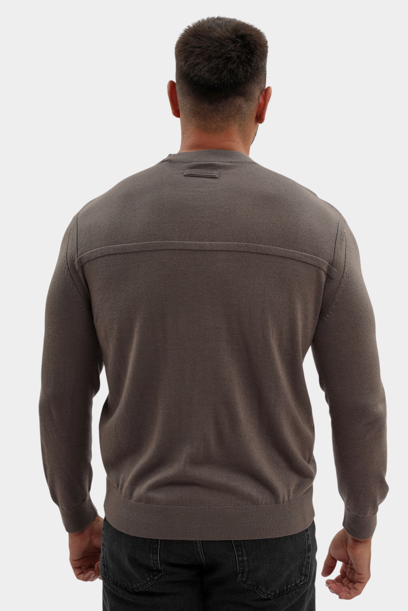 XM001878_AF11982 Джемпер Armani Exchange Серый