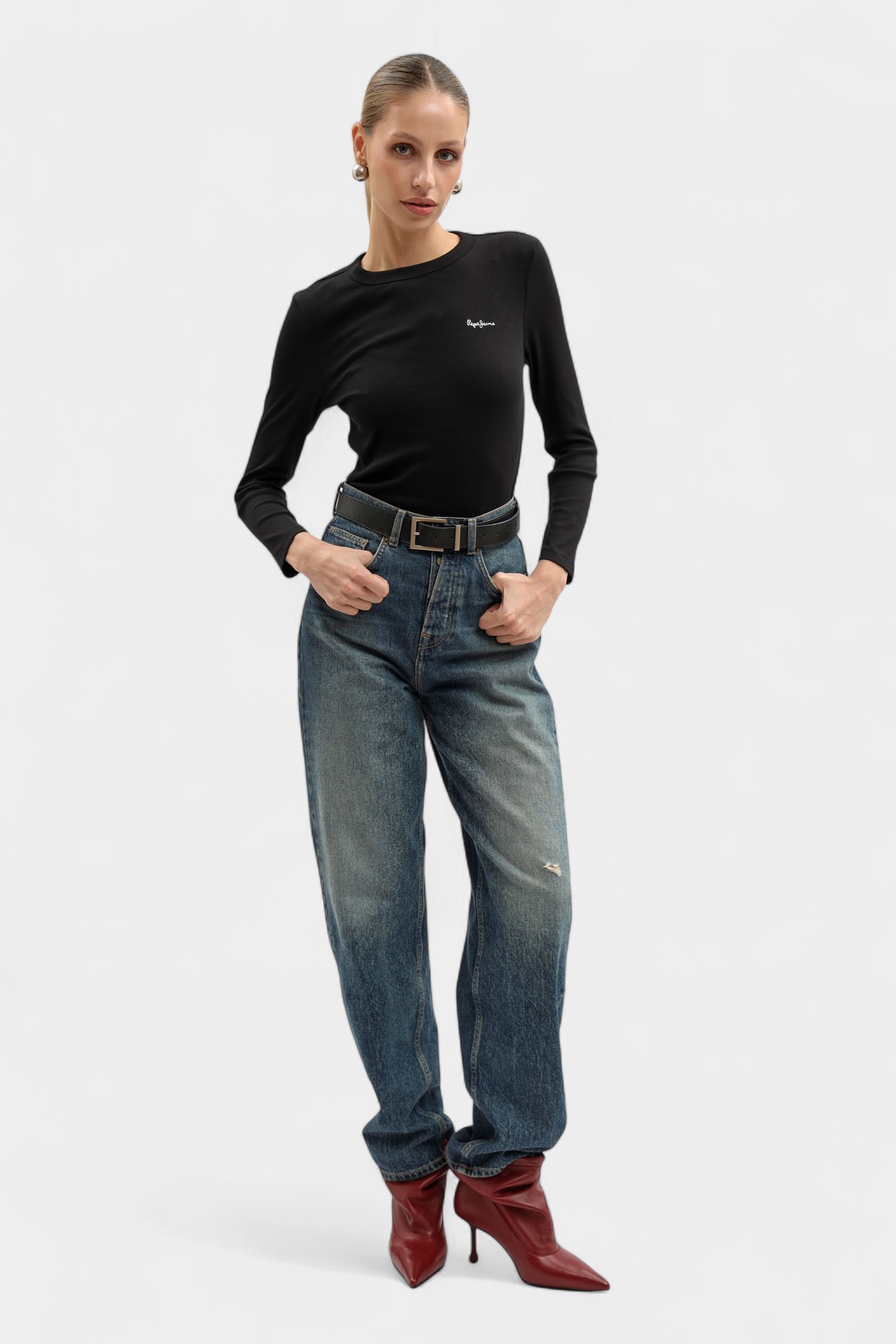 PL5000025 лонгслив pepe jeans