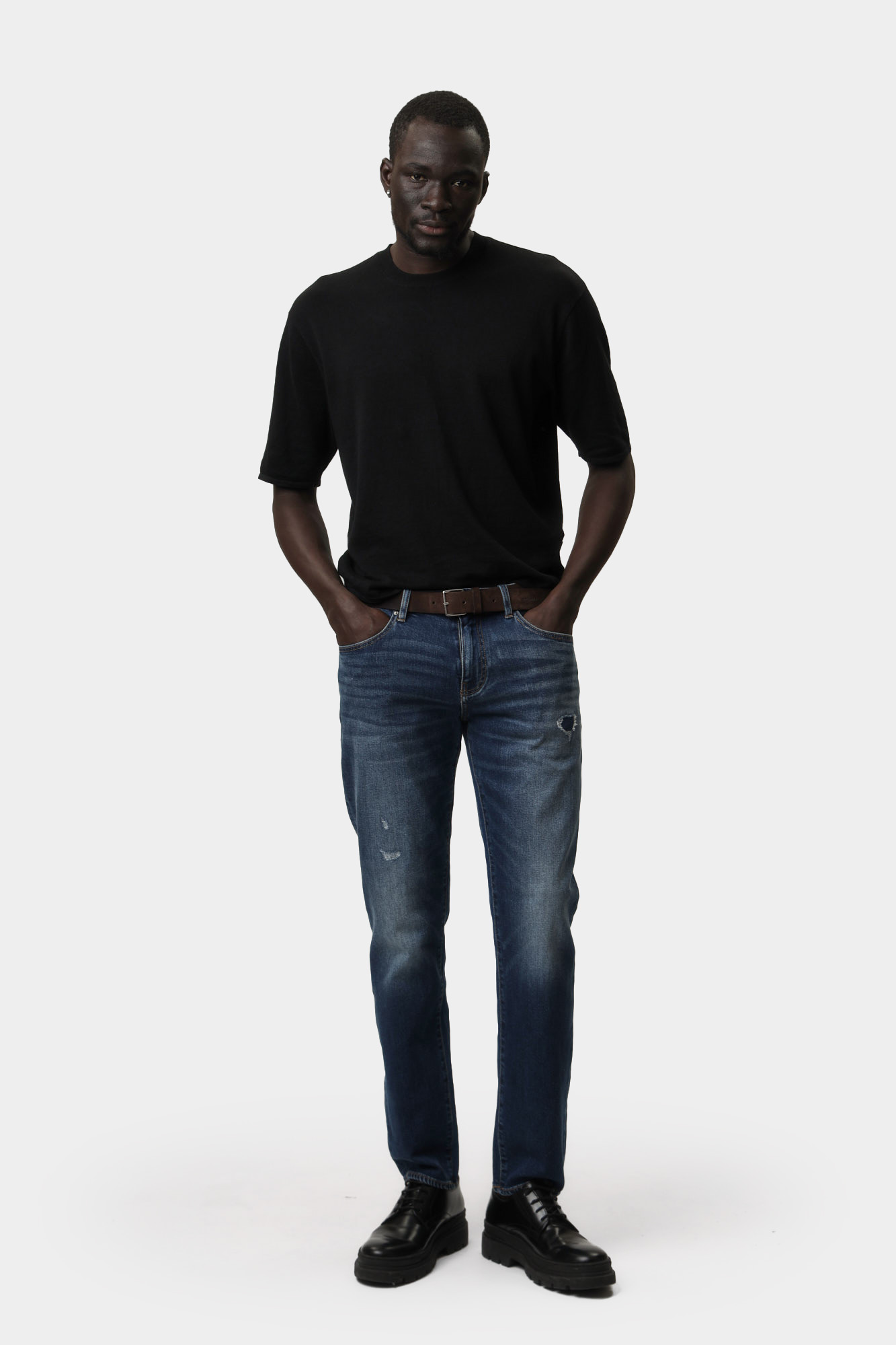 XM000049_AF12965 Брюки джинсовые Armani Exchange Синий