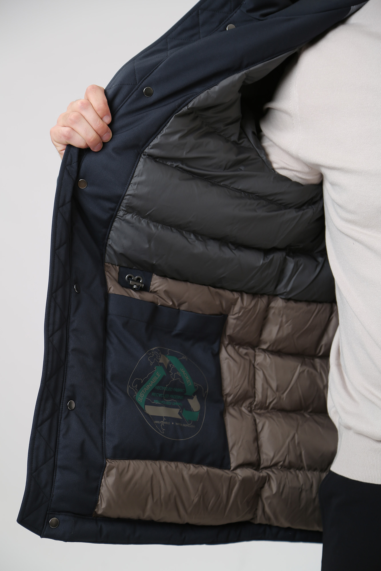 M3628FT2951F Парка Geox Синий