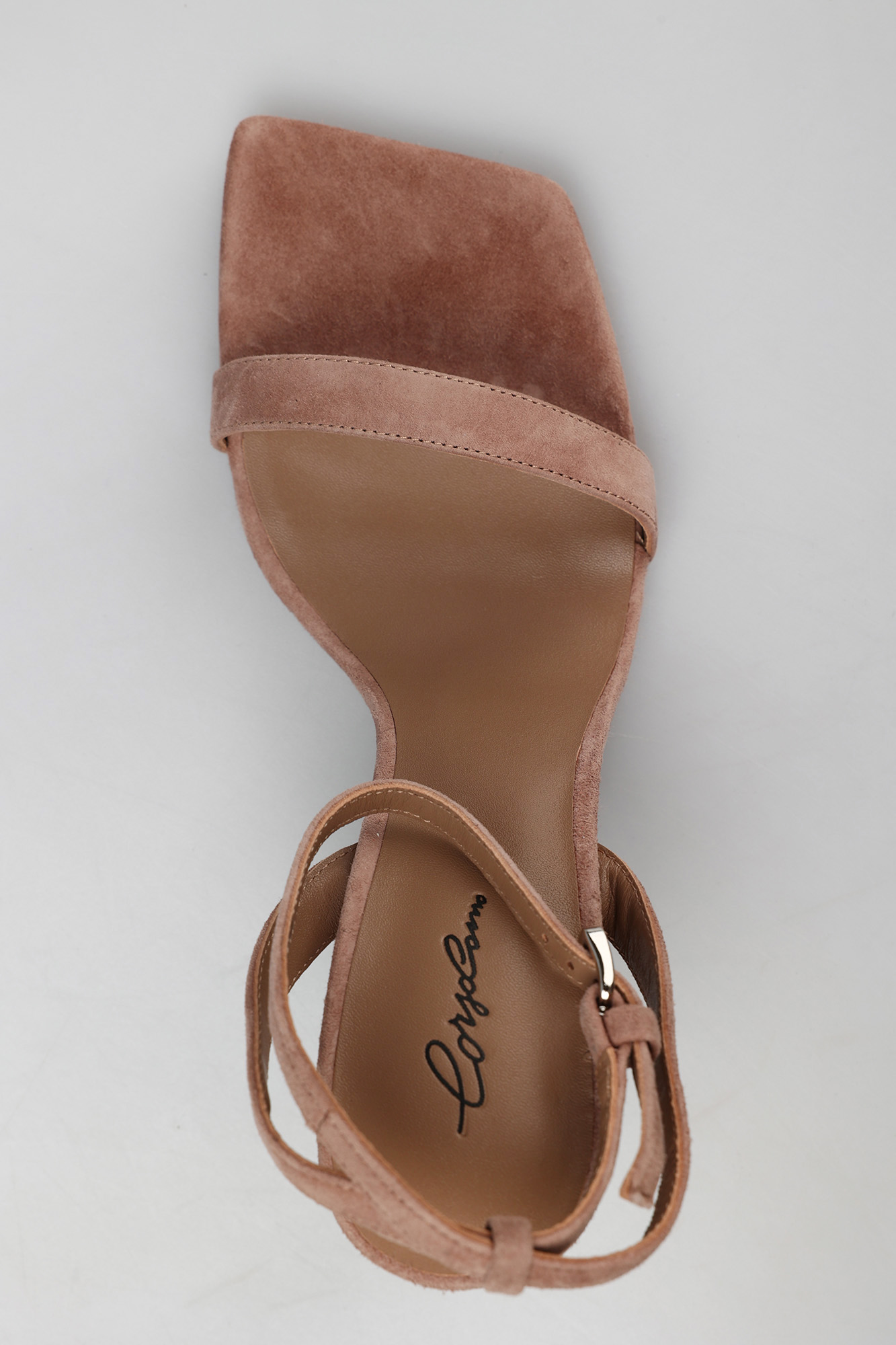 CC12456-WL/8 нат.кожа Туфли открытые жен велюр тем Босоножки Corso Como Бежевый