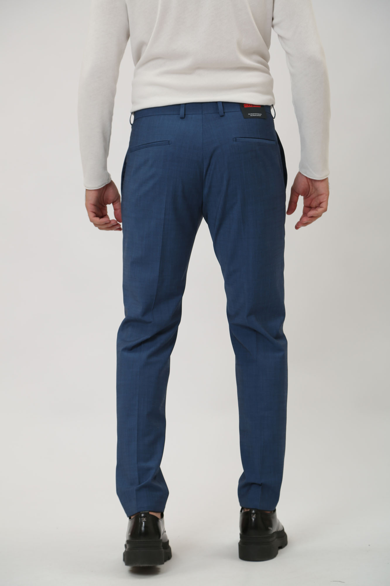 30032781_10007515 Брюки классические Strellson Синий