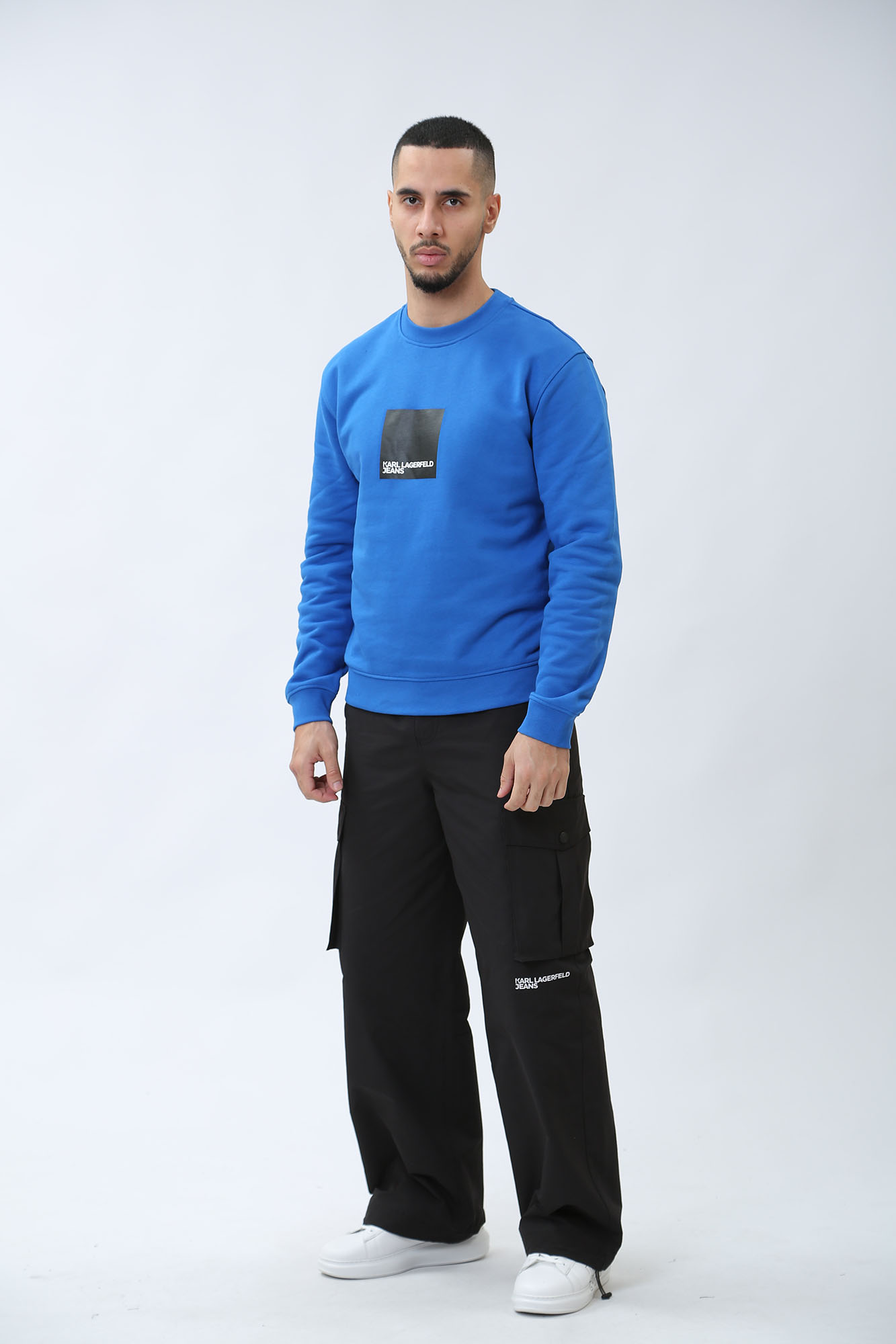 231D1804 Свитшот Karl Lagerfeld Jeans Синий