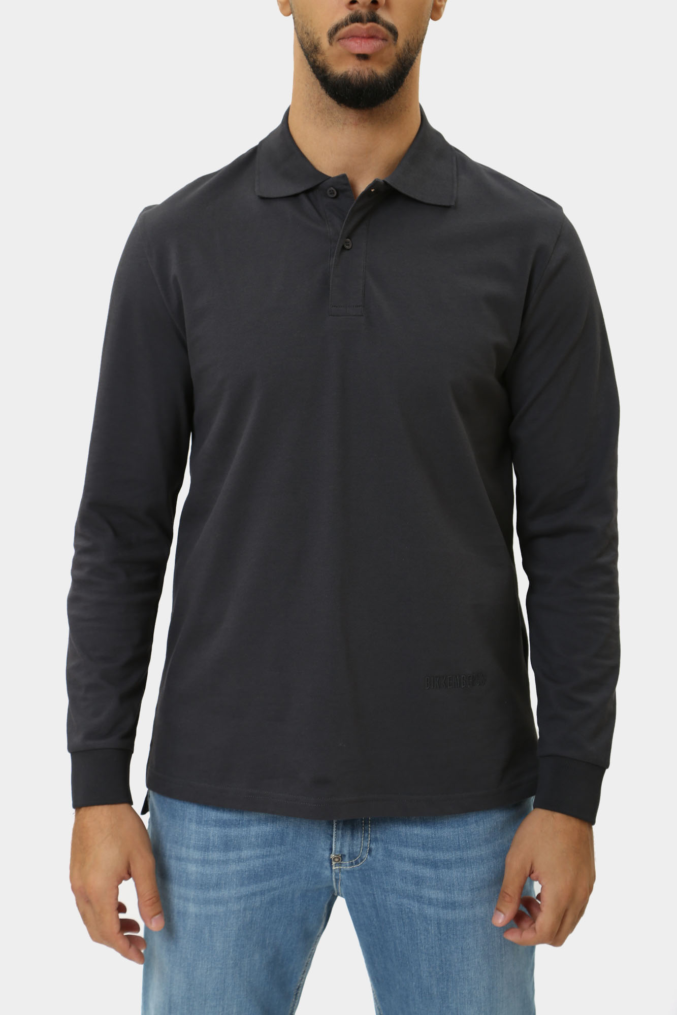 PBMT0271 Поло с длинным рукавом Bikkembergs Синий