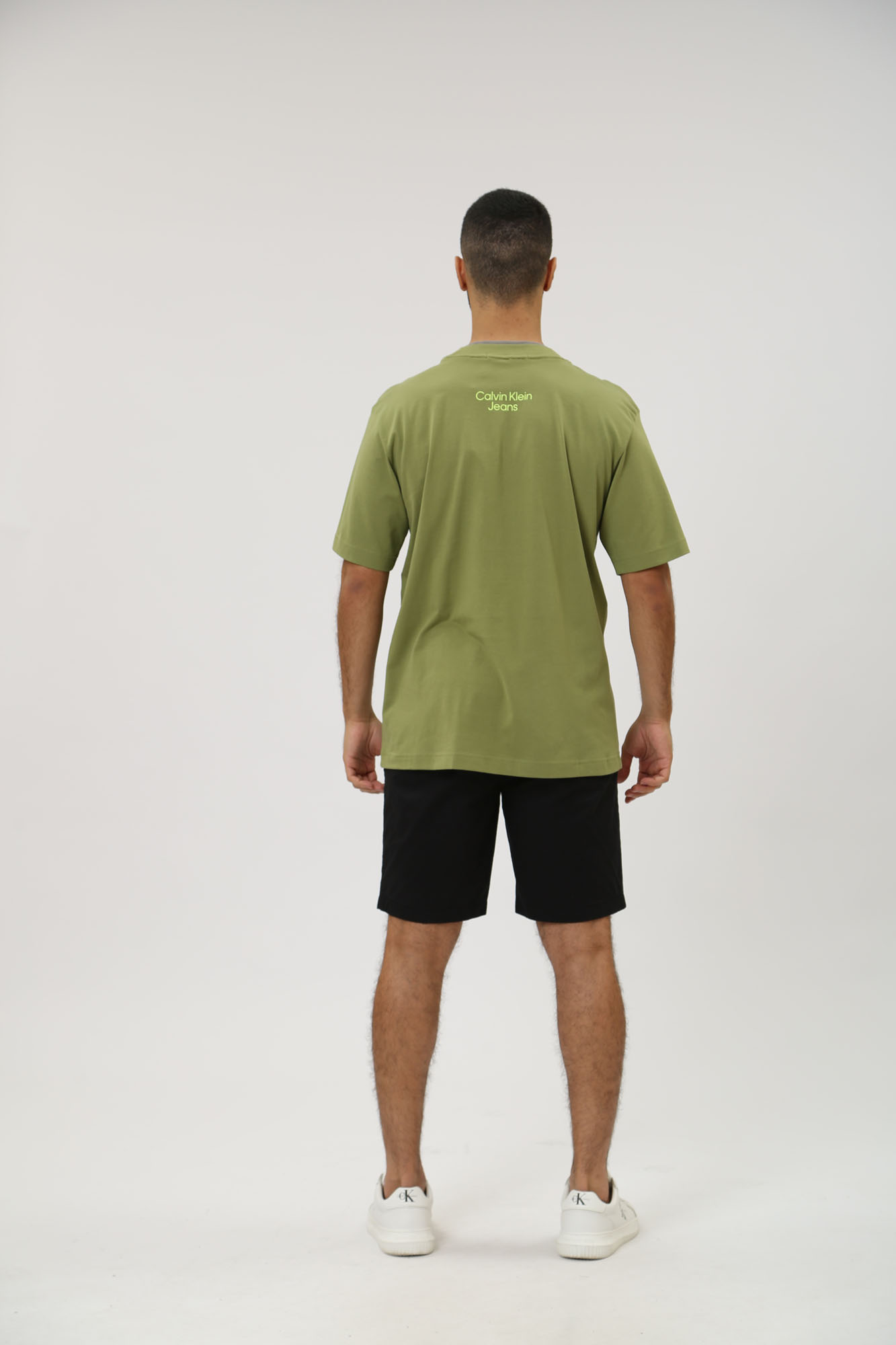 J30J325201 Футболка Calvin Klein Jeans Зеленый