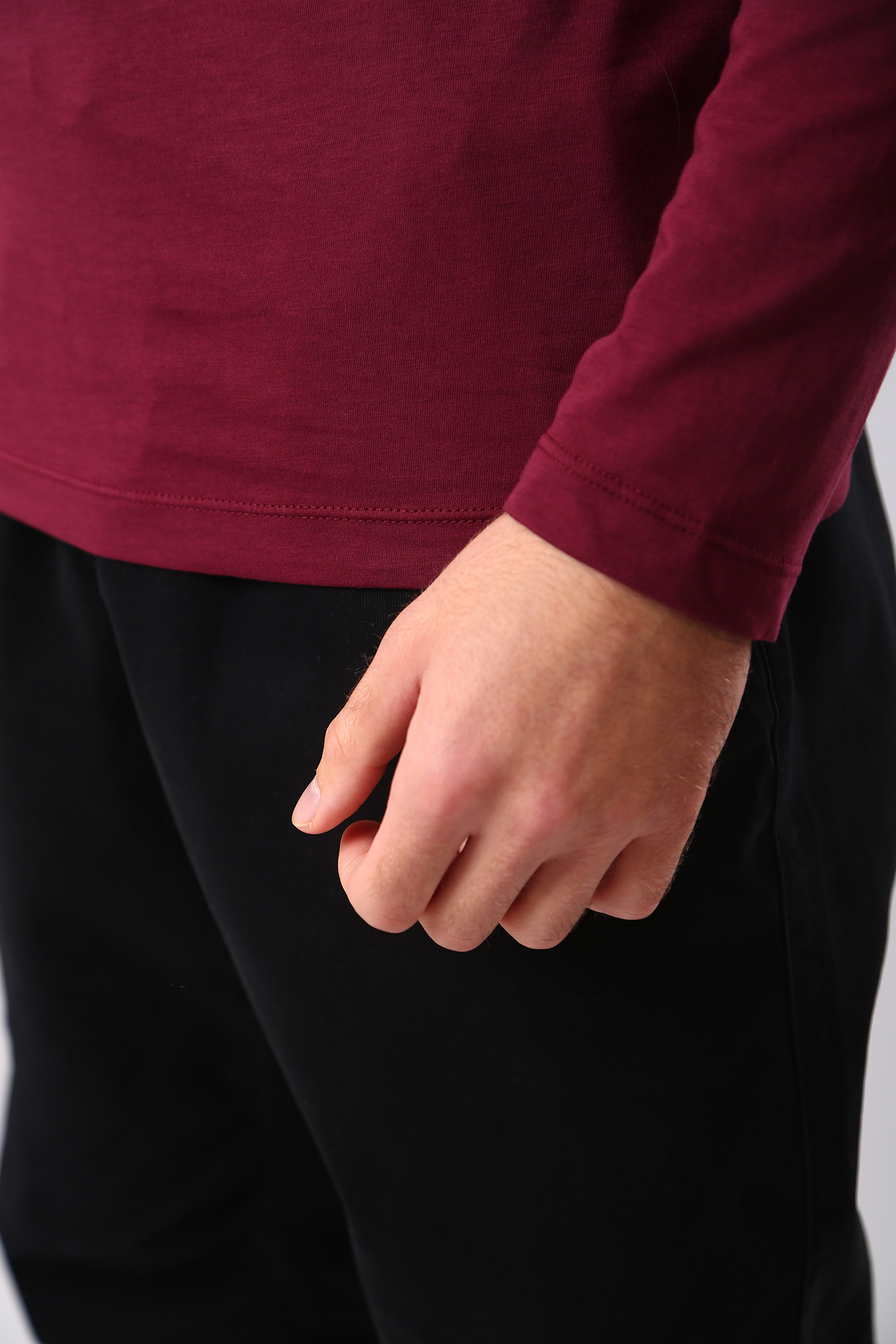 6LZFJB_ZJBVZ Поло с длинным рукавом Armani Exchange Красный