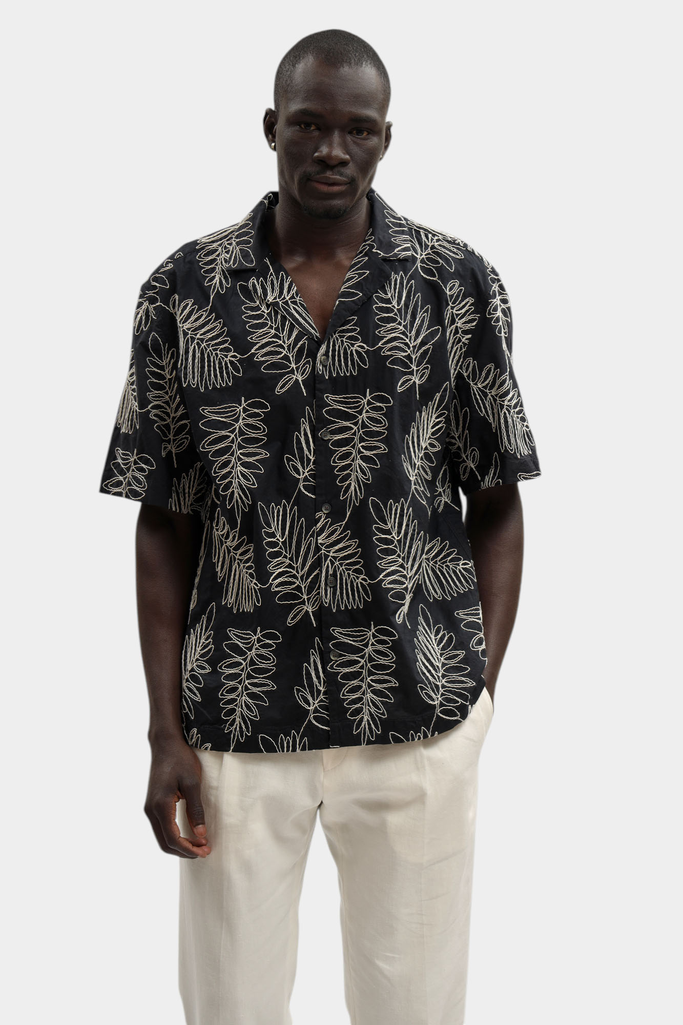 30102276_10100479 Рубашка Strellson Черный