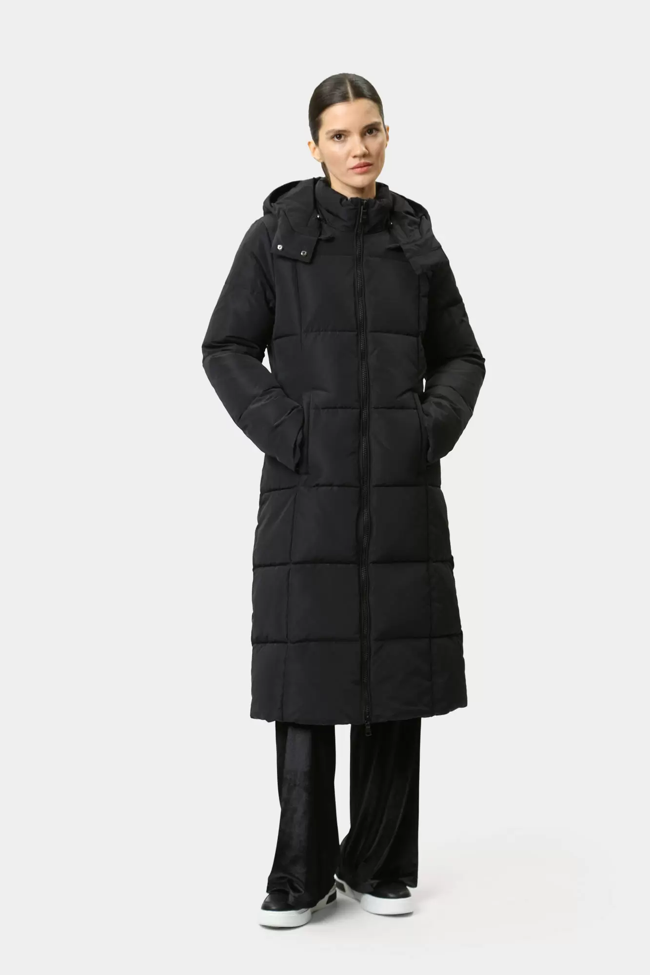 6DTL01_TN8AZ пальто пуховое ea7 