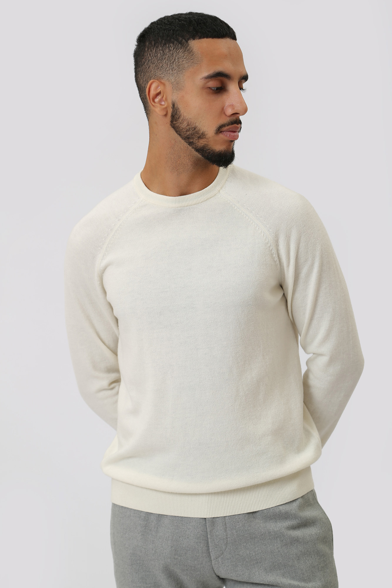 30032751_10012101 Джемпер Strellson Серый