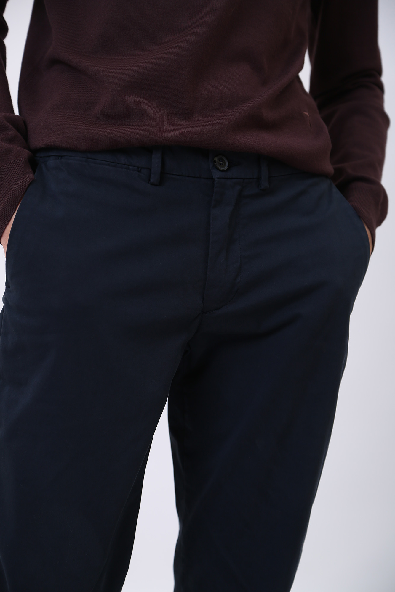 52P00000-1T005980-H-001 Брюки чиносы Trussardi Синий