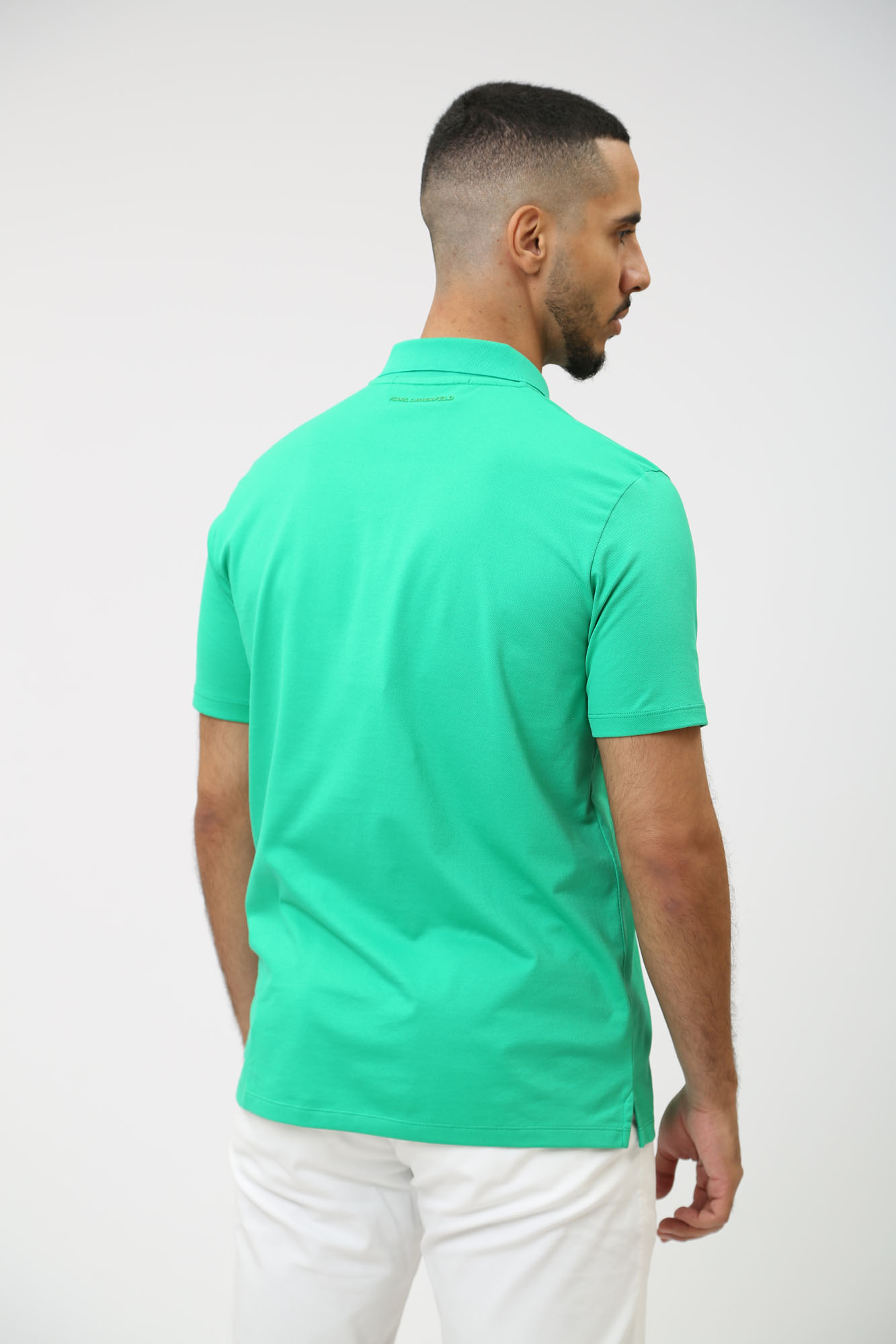 542232_745028 Поло Karl Lagerfeld Зеленый