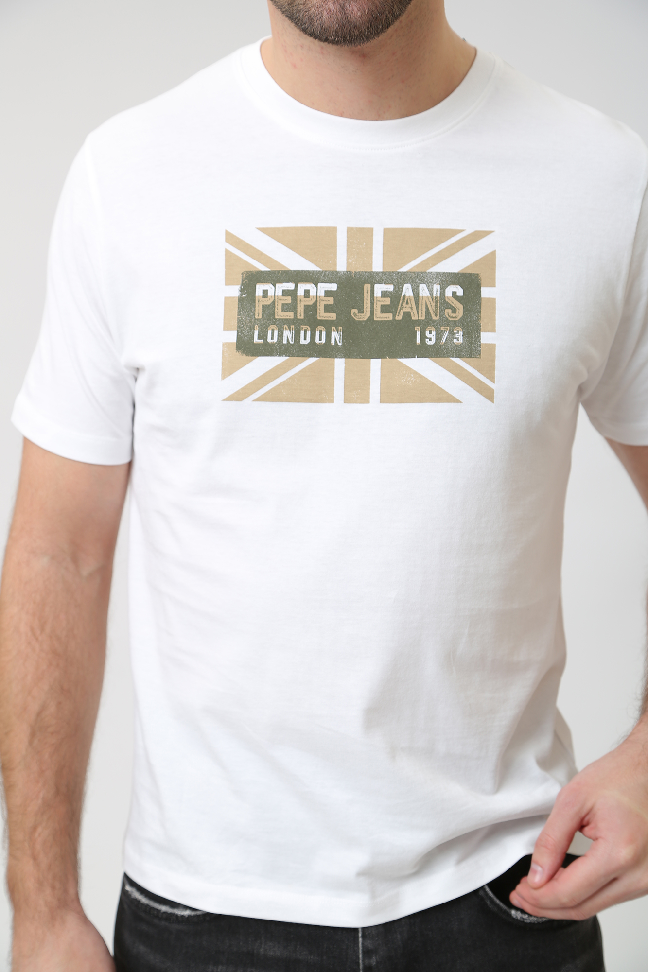 PM509232 Футболка Pepe Jeans Белый