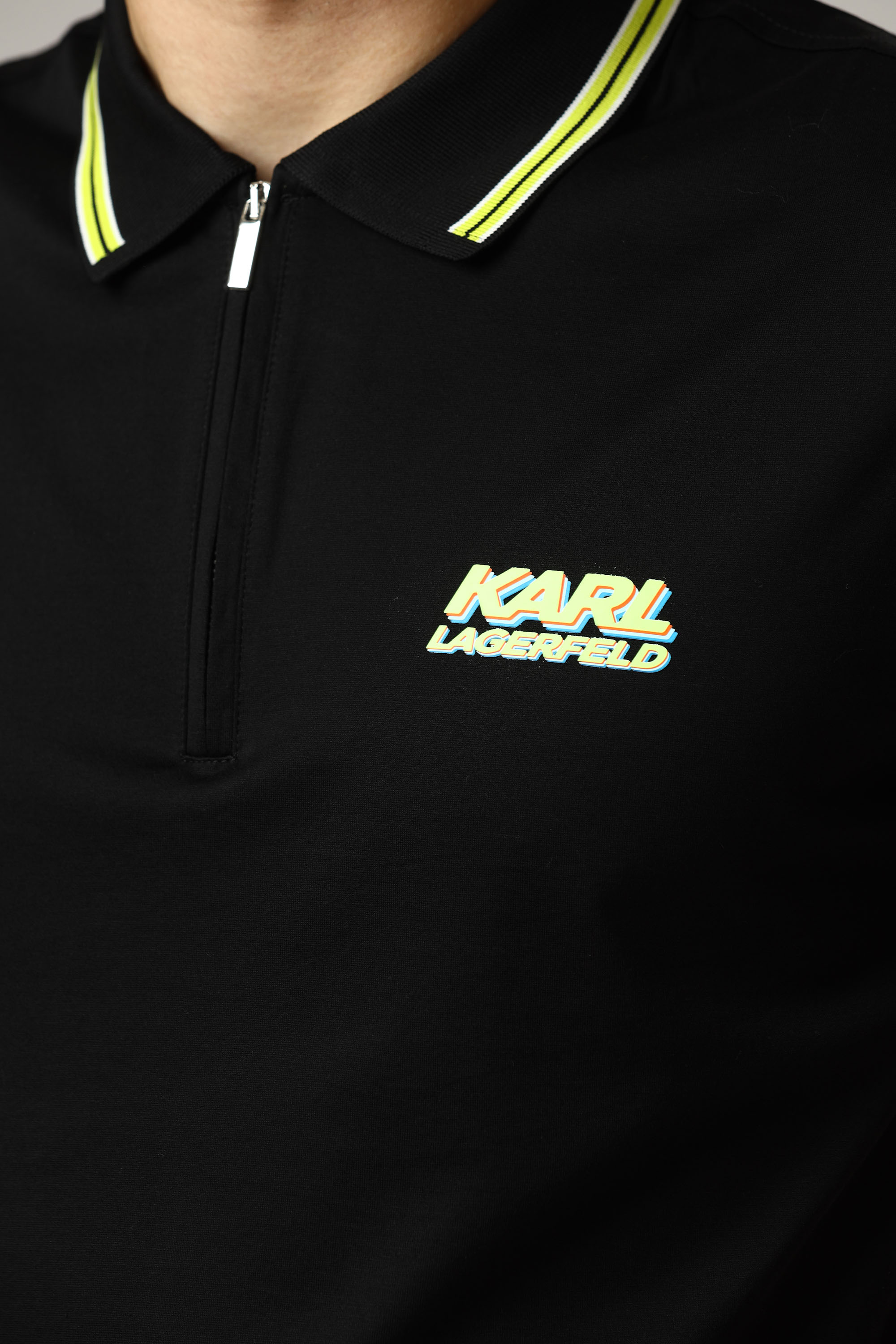 523200_745085 Поло Karl Lagerfeld Черный