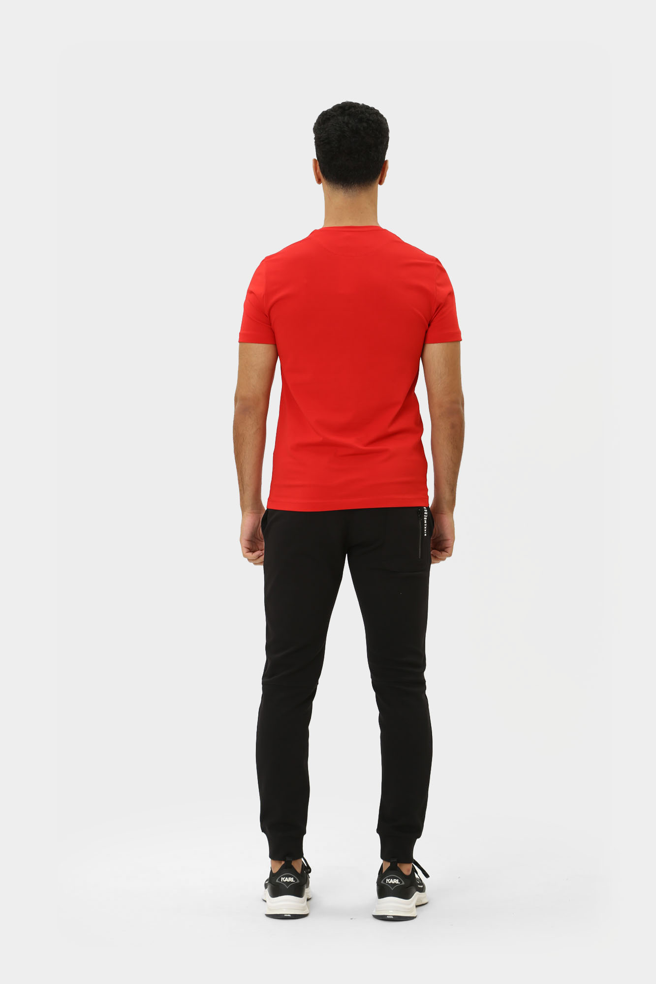 PBMT0412 Футболка Bikkembergs Красный